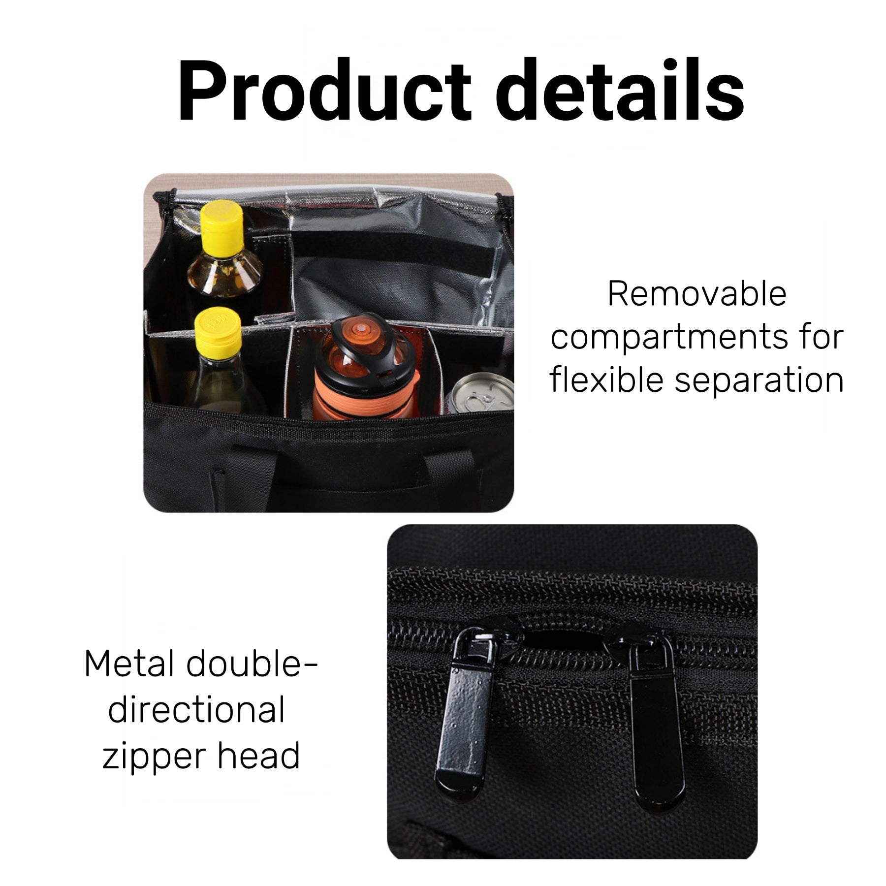 Large-capacity Oxford Cloth Fresh-Keeping And Heat-Insulating Bag
