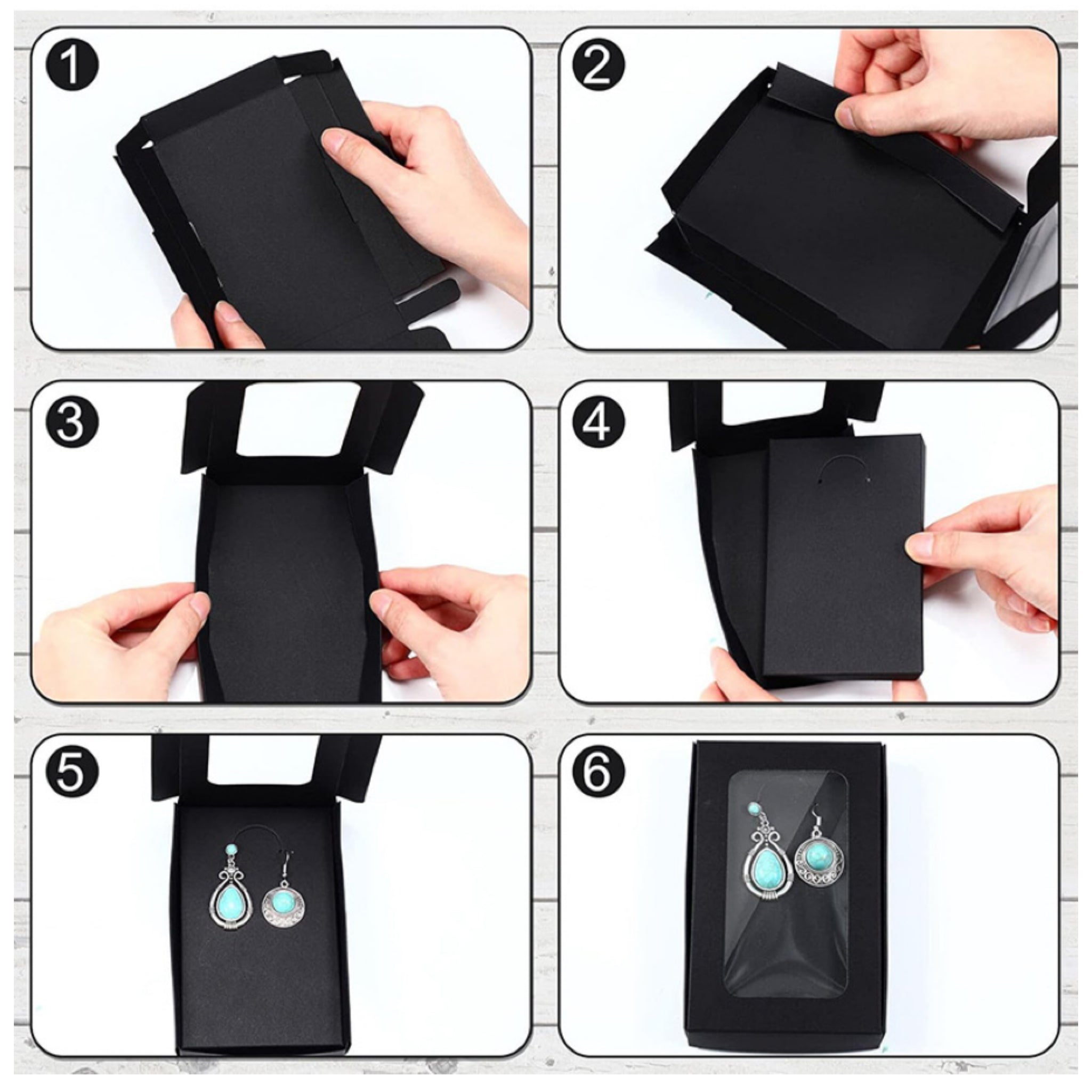 Window Jewelry Packaging Box