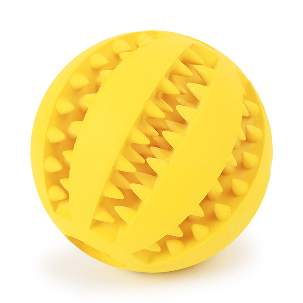 Milk Scented Rubber Dog Chew Pet Ball