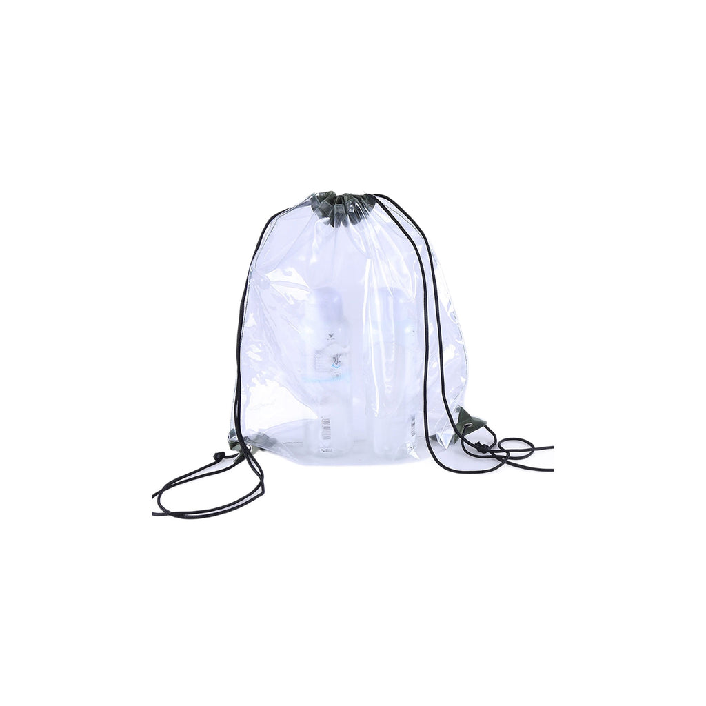 Clear Drawstring Bag
