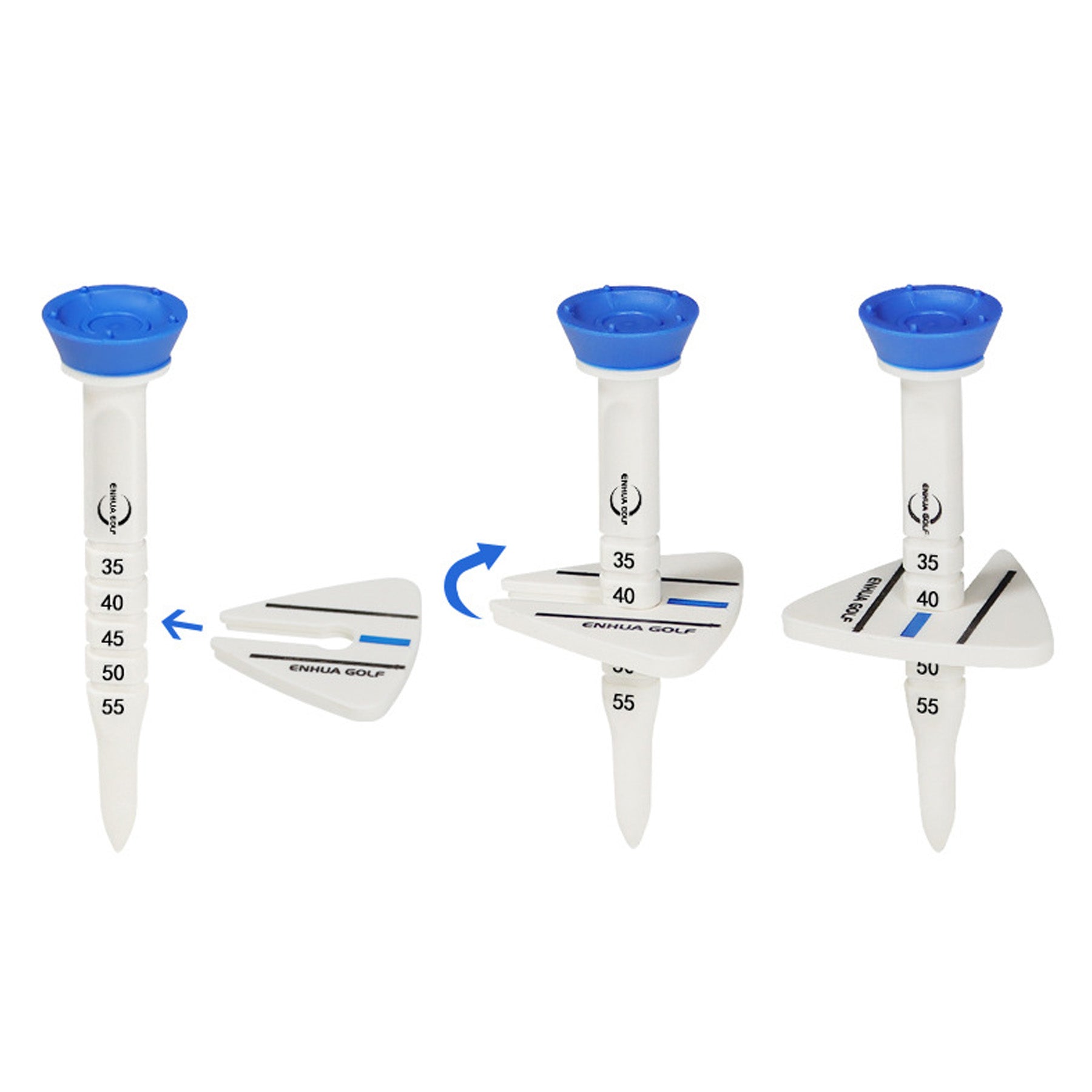 Rubber Adjustable Height Golf Spike