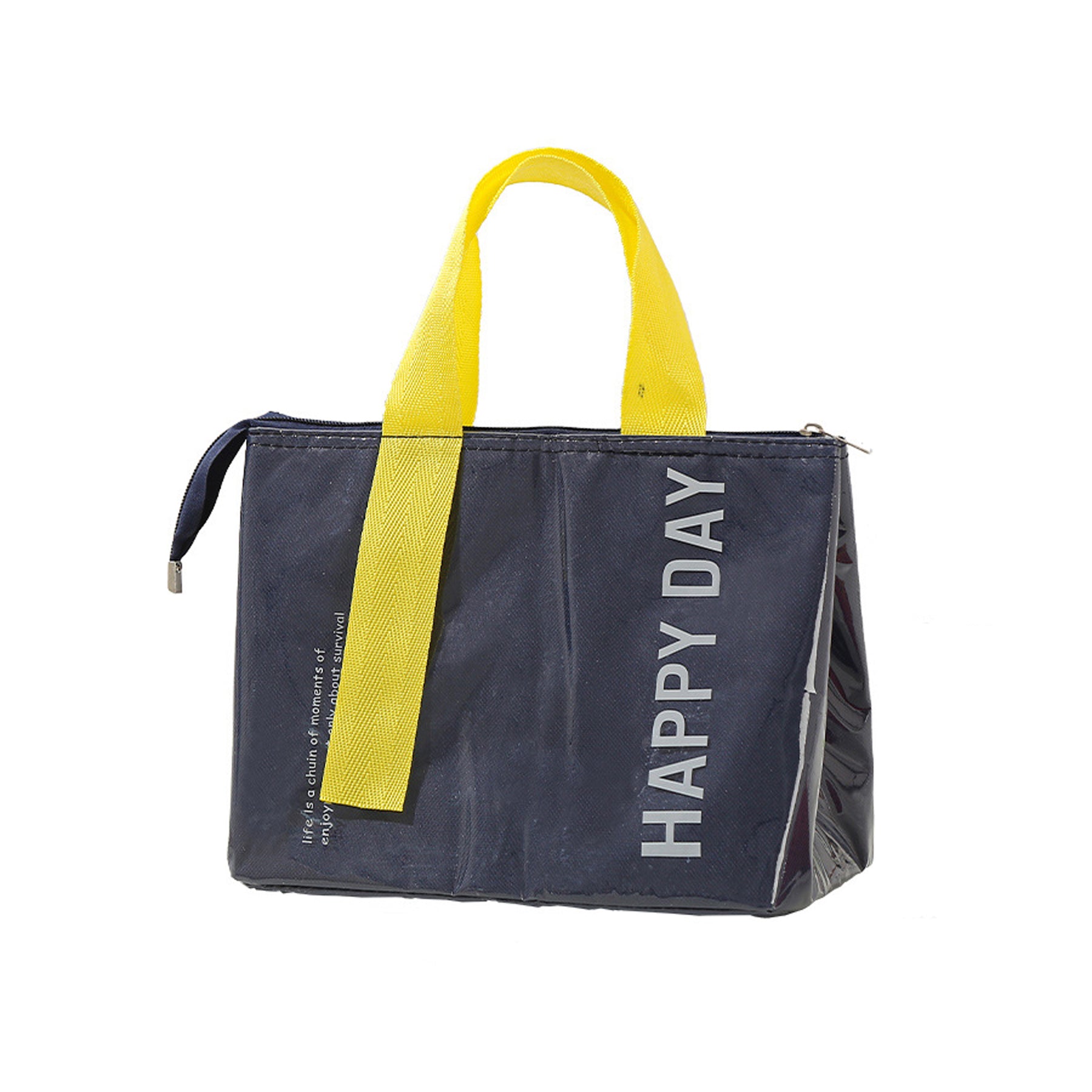 Fashion Insulated Simple Bento Lunch Tote Bag