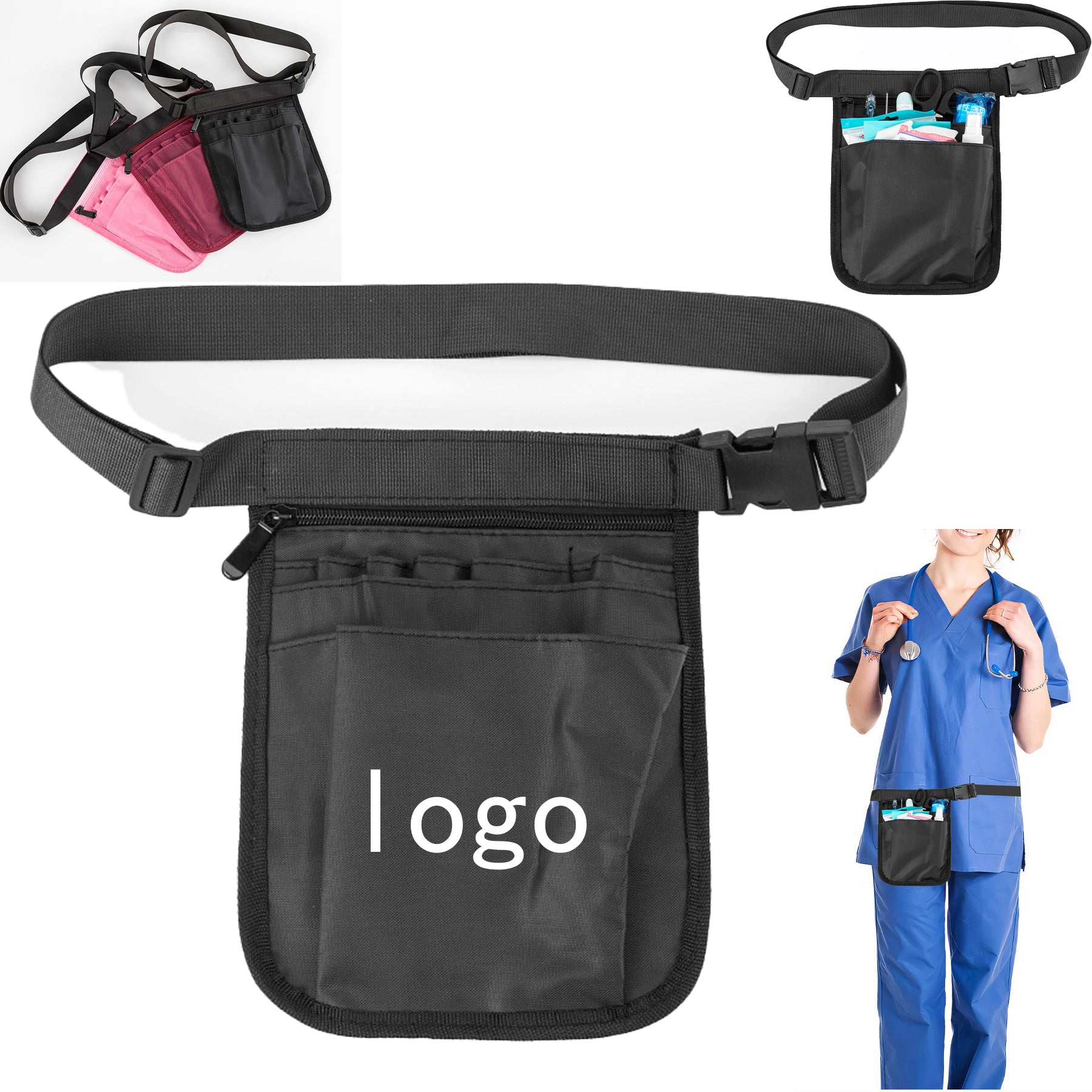 Multifunctional Nurse Medical Waist Bag