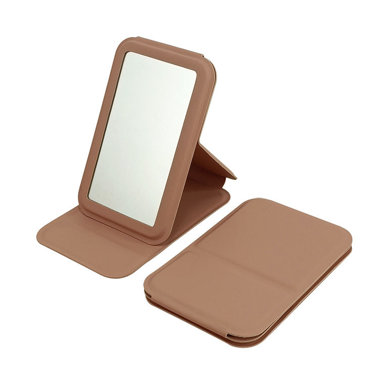 Foldable Phone Stand with Mini Mirror
