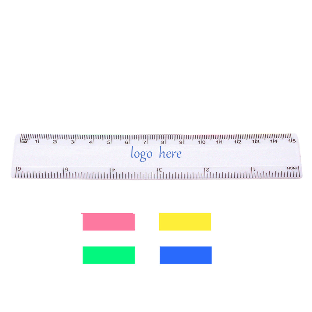 Small PS Plastic Translucent Tool Ruler