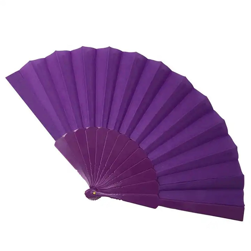 Folding Hand Fan - Full Color