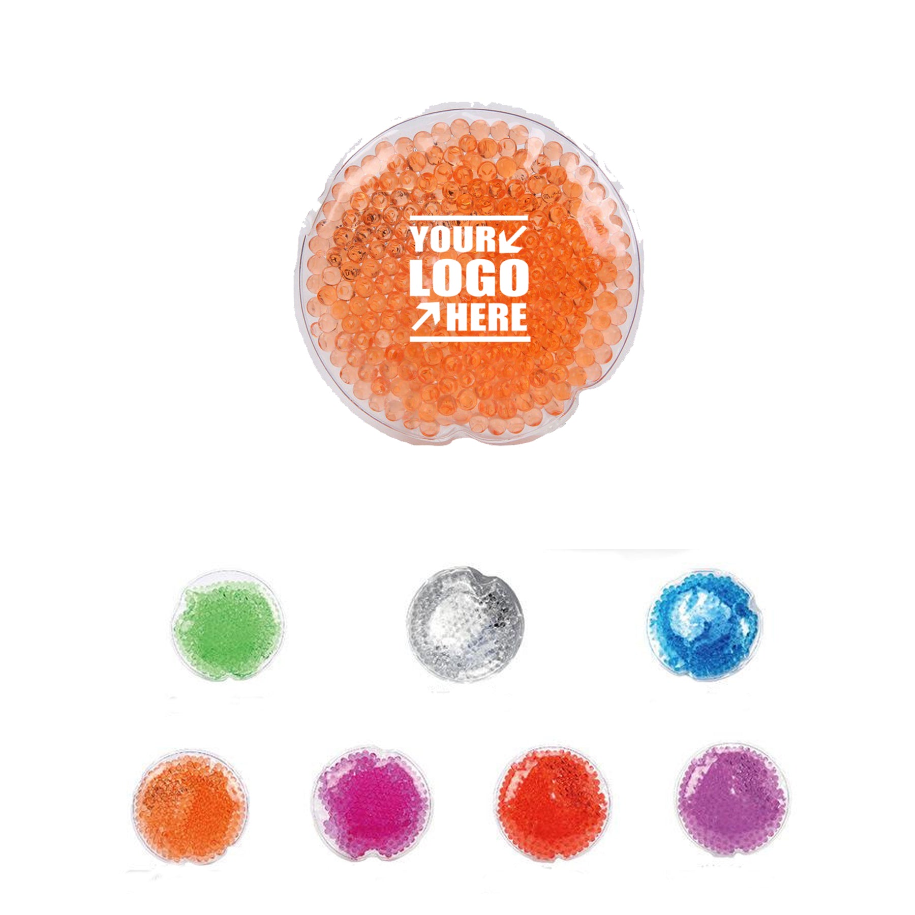 Round Gel Beads Hot/Cold Pack