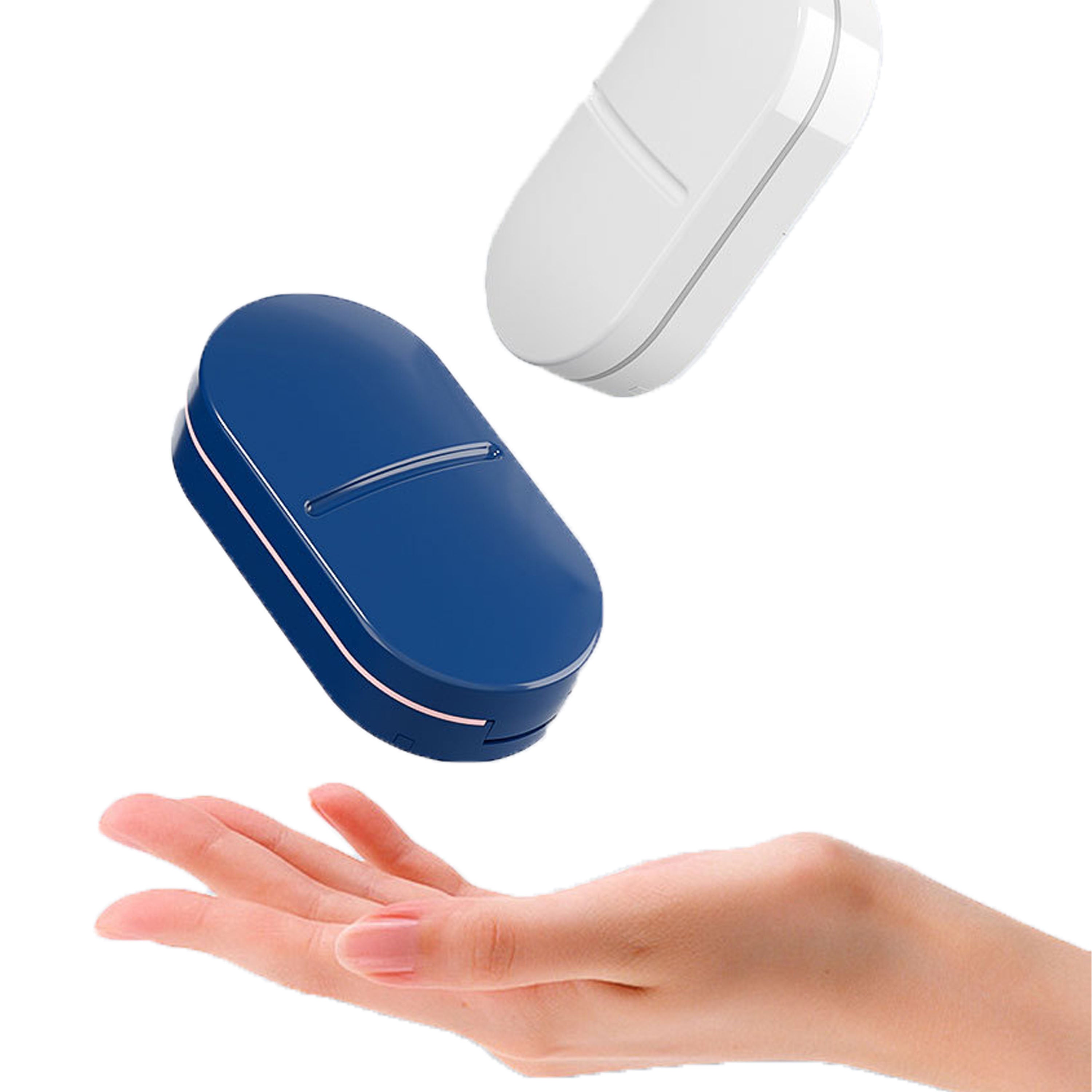 Pill Box With Cutter