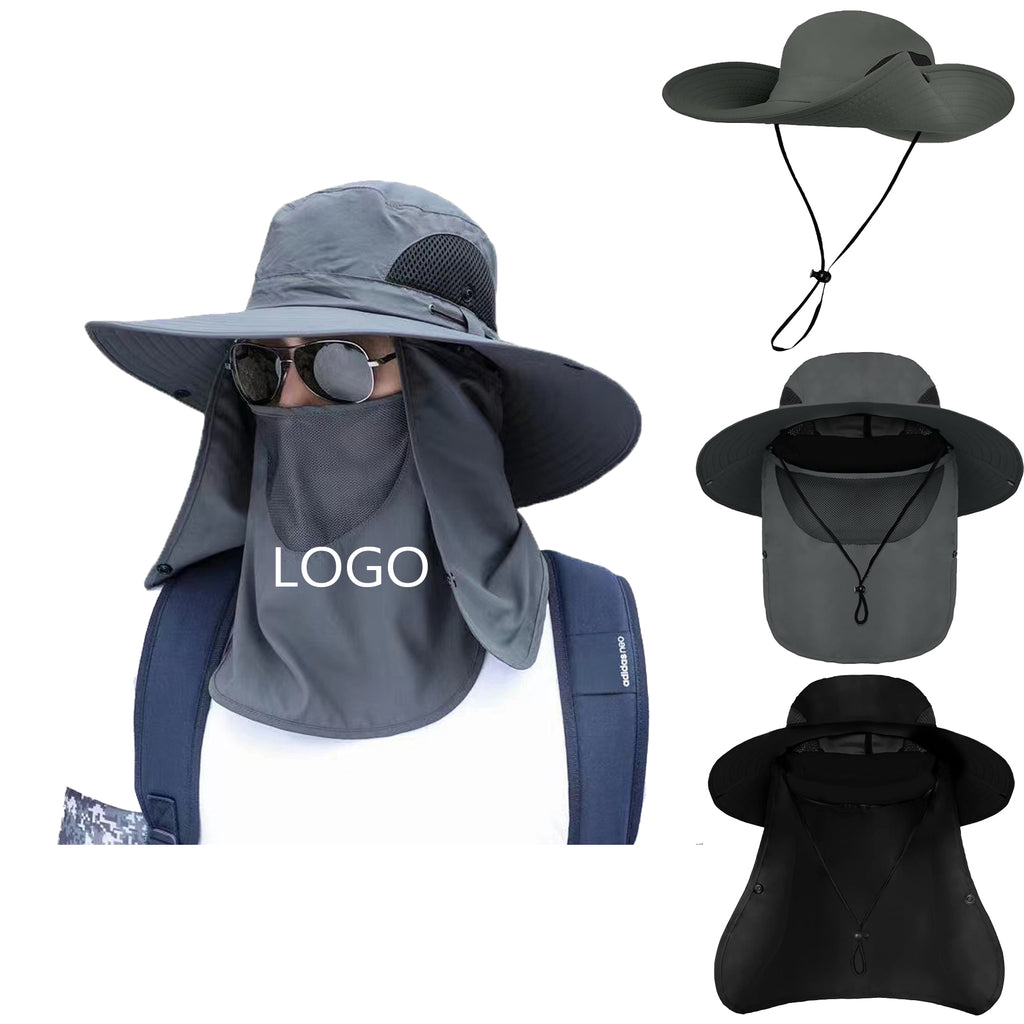 Summer Outdoor Breathable Large Brim Sunscreen Hat