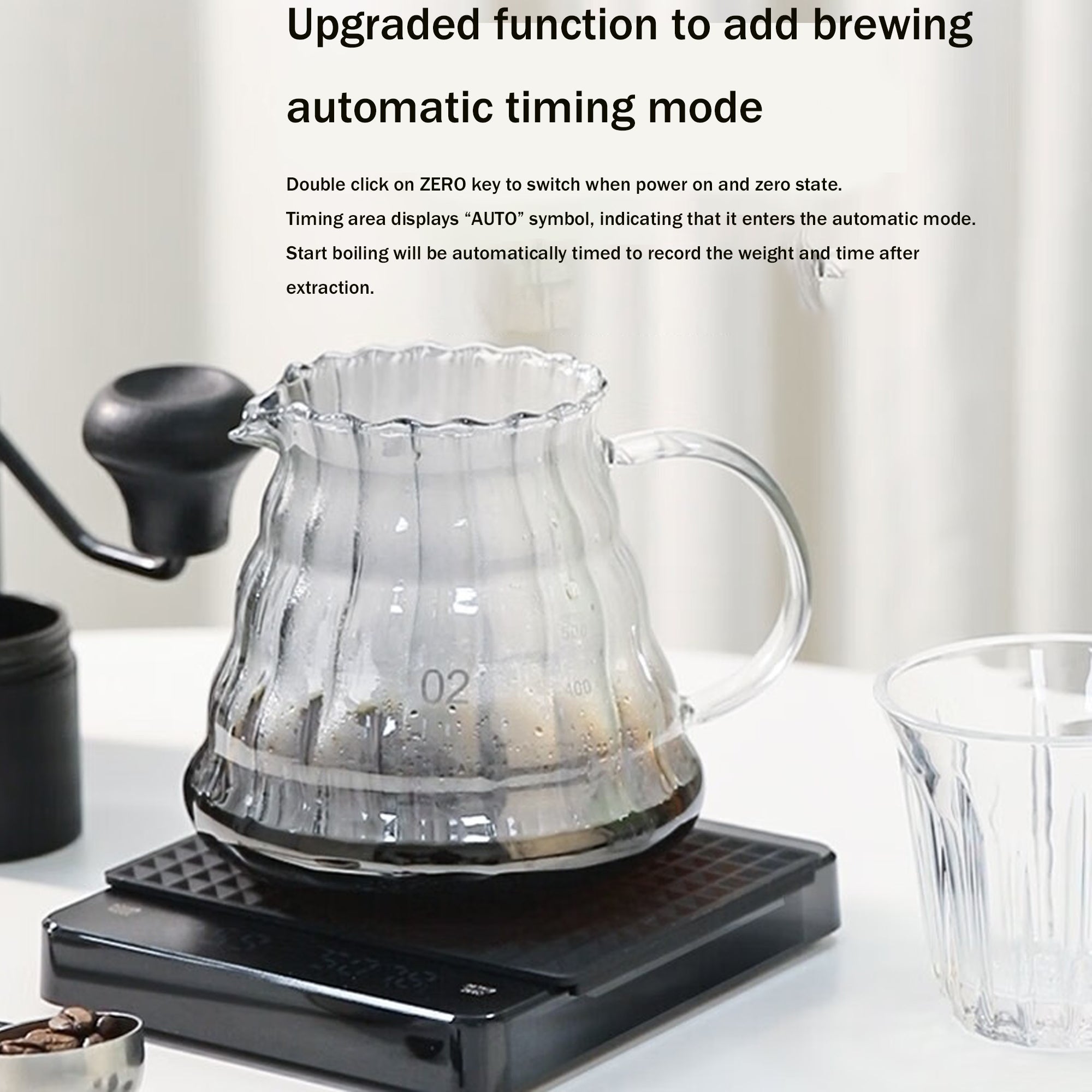 Led Pour-Over Coffee Scale