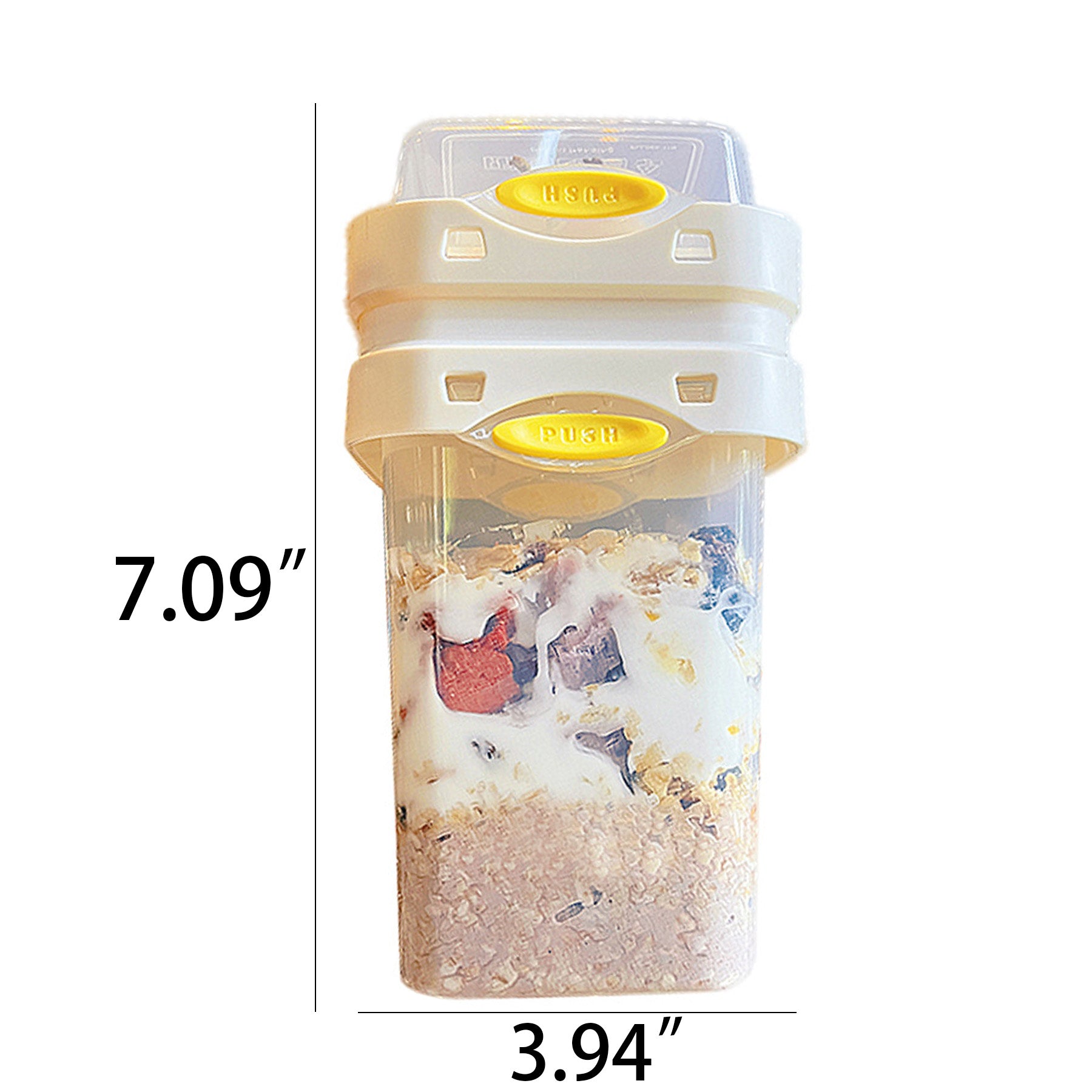 Plastic Portable Salad Cup