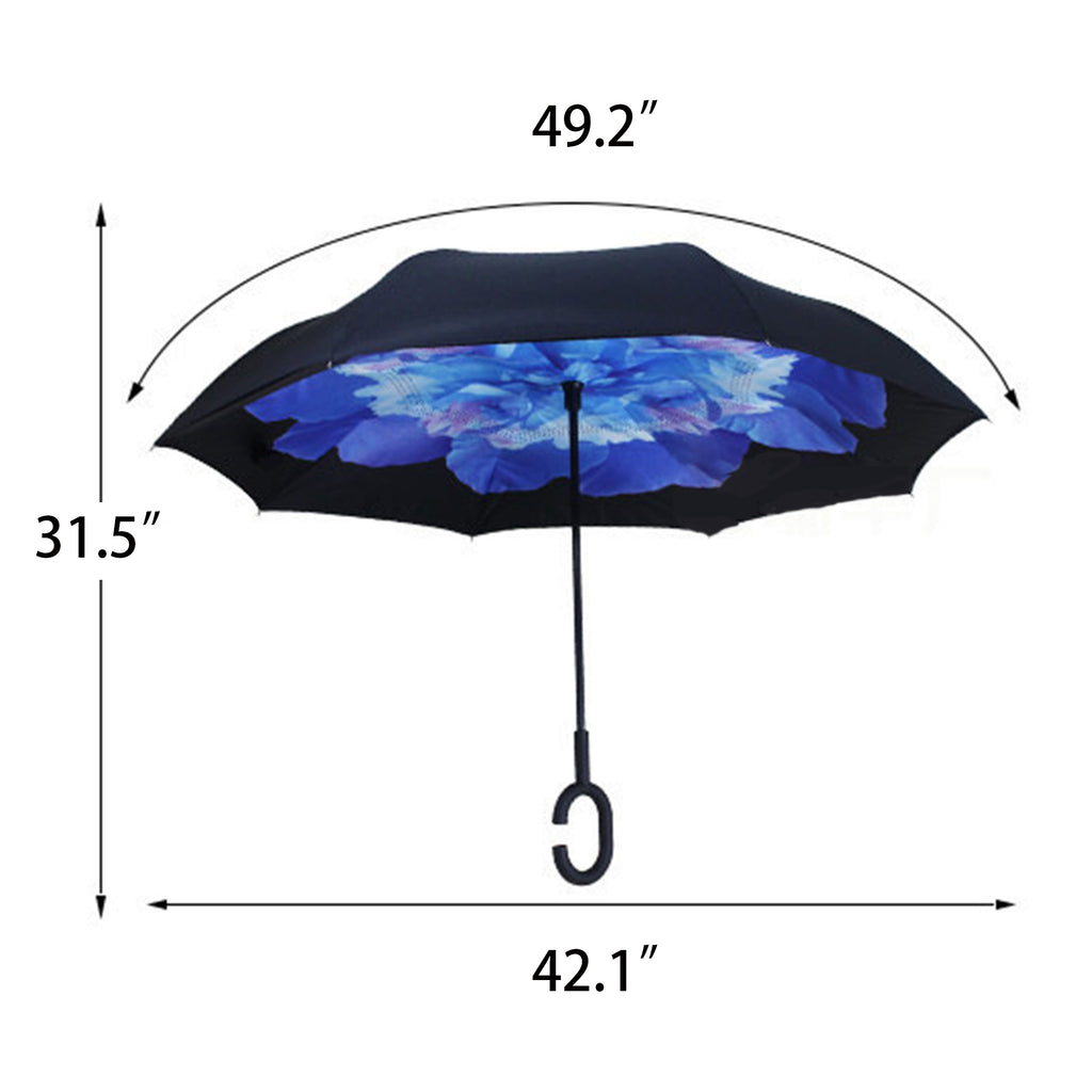Inverted Reverse Upside Down Umbrella