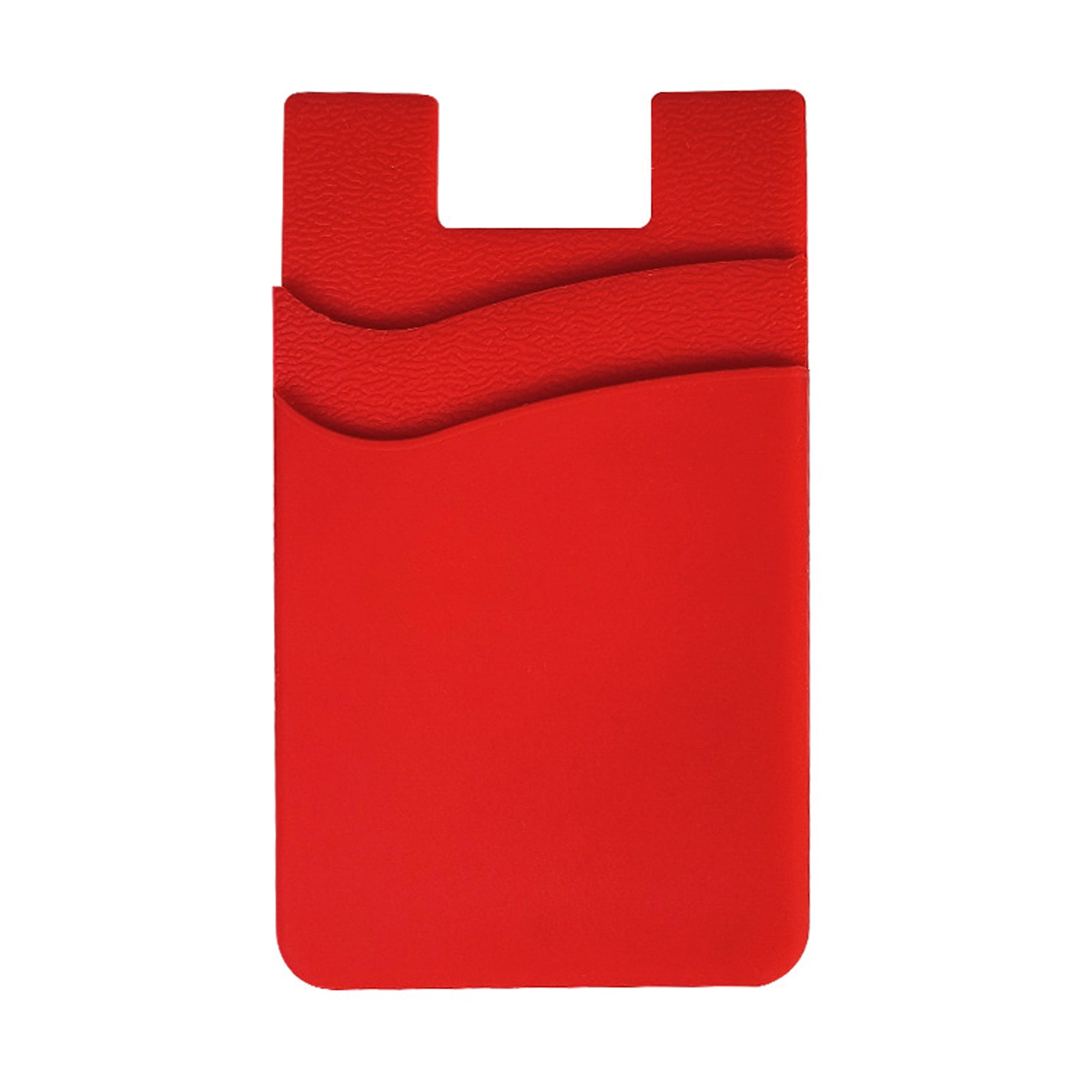 Dual Pocket Silicone Phone Wallet