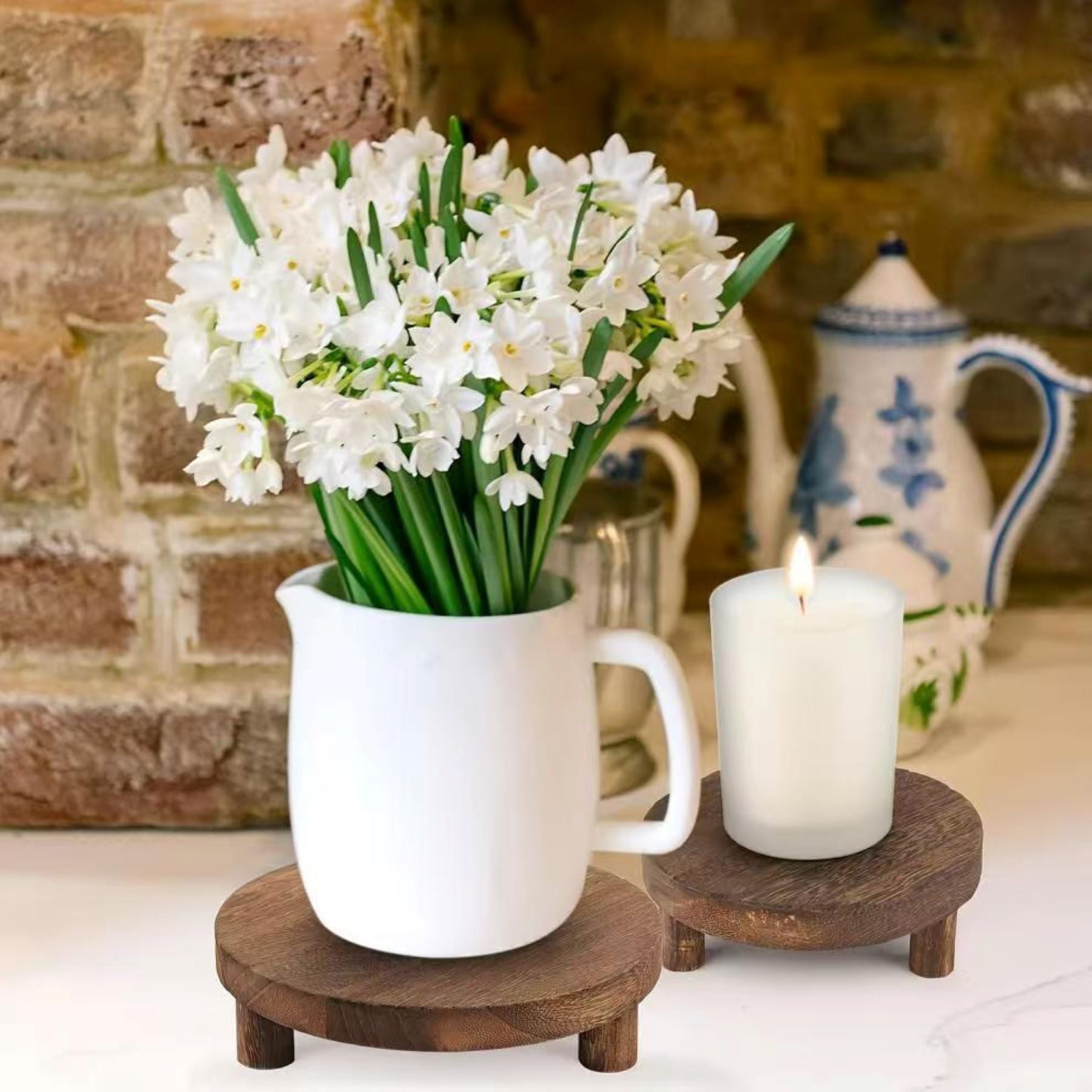 Wooden Base Ornament （Medium Size）