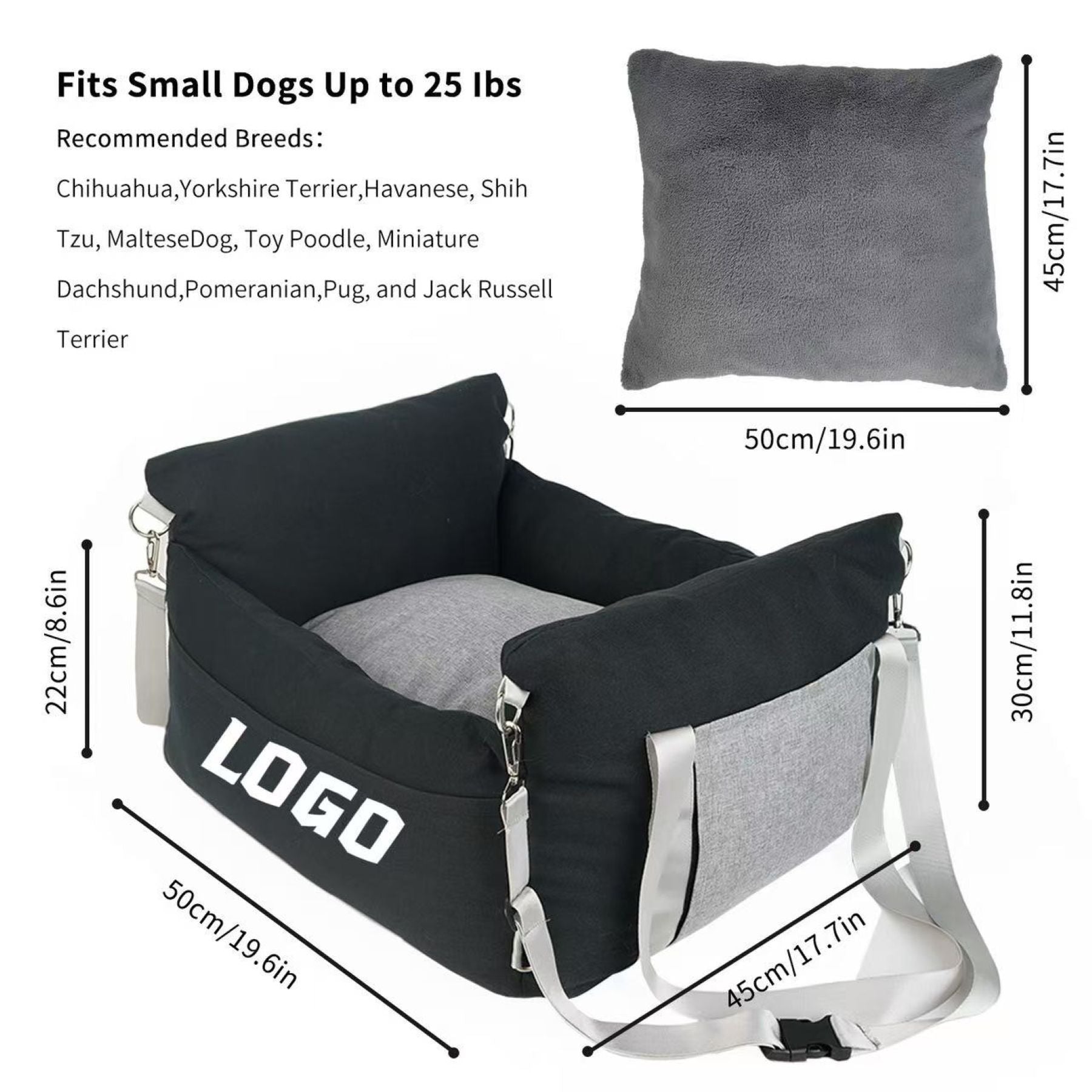 Car-Mounted Pet Bed