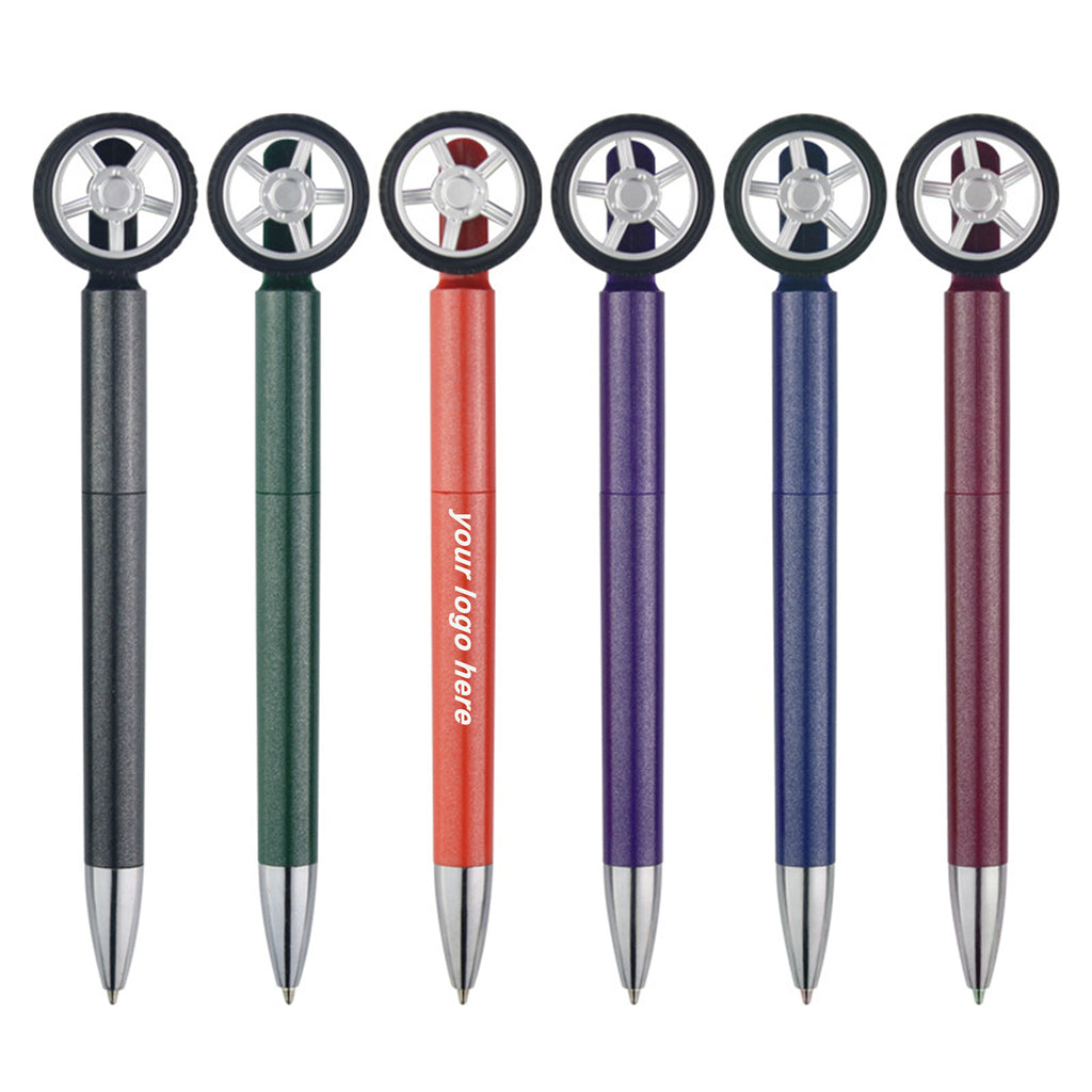 Tire Shaped Rotating Ballpoint Pen