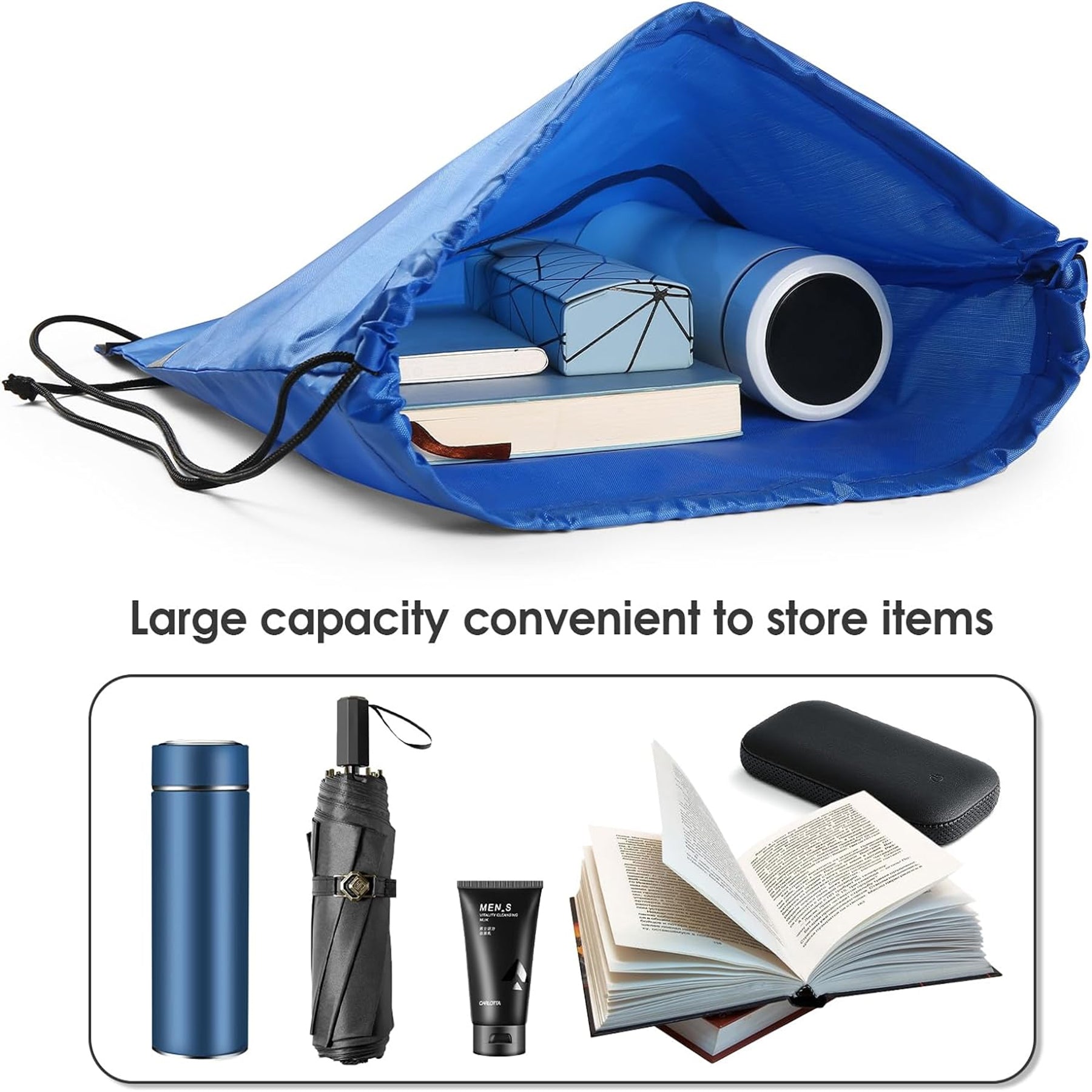 Reflective Drawstring Backpack Bags
