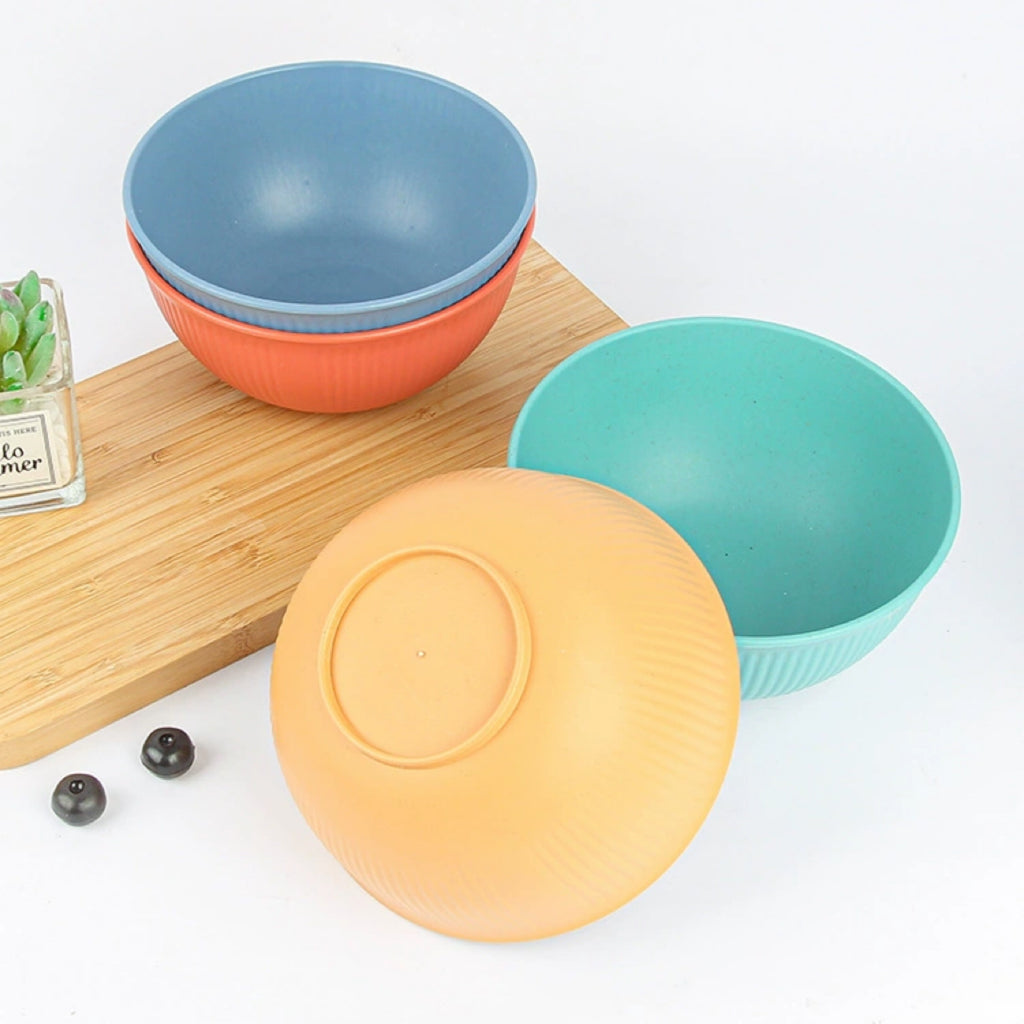 Wheat Straw Plastic Bowl