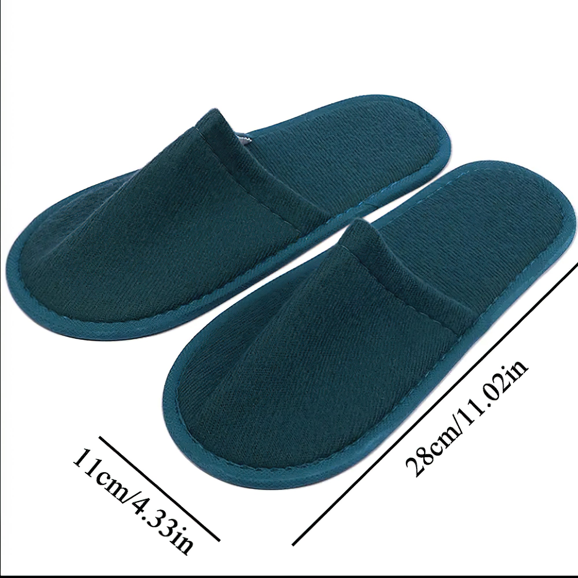 Non-Slip Eva Water Ripple Hotel Disposable Slippers