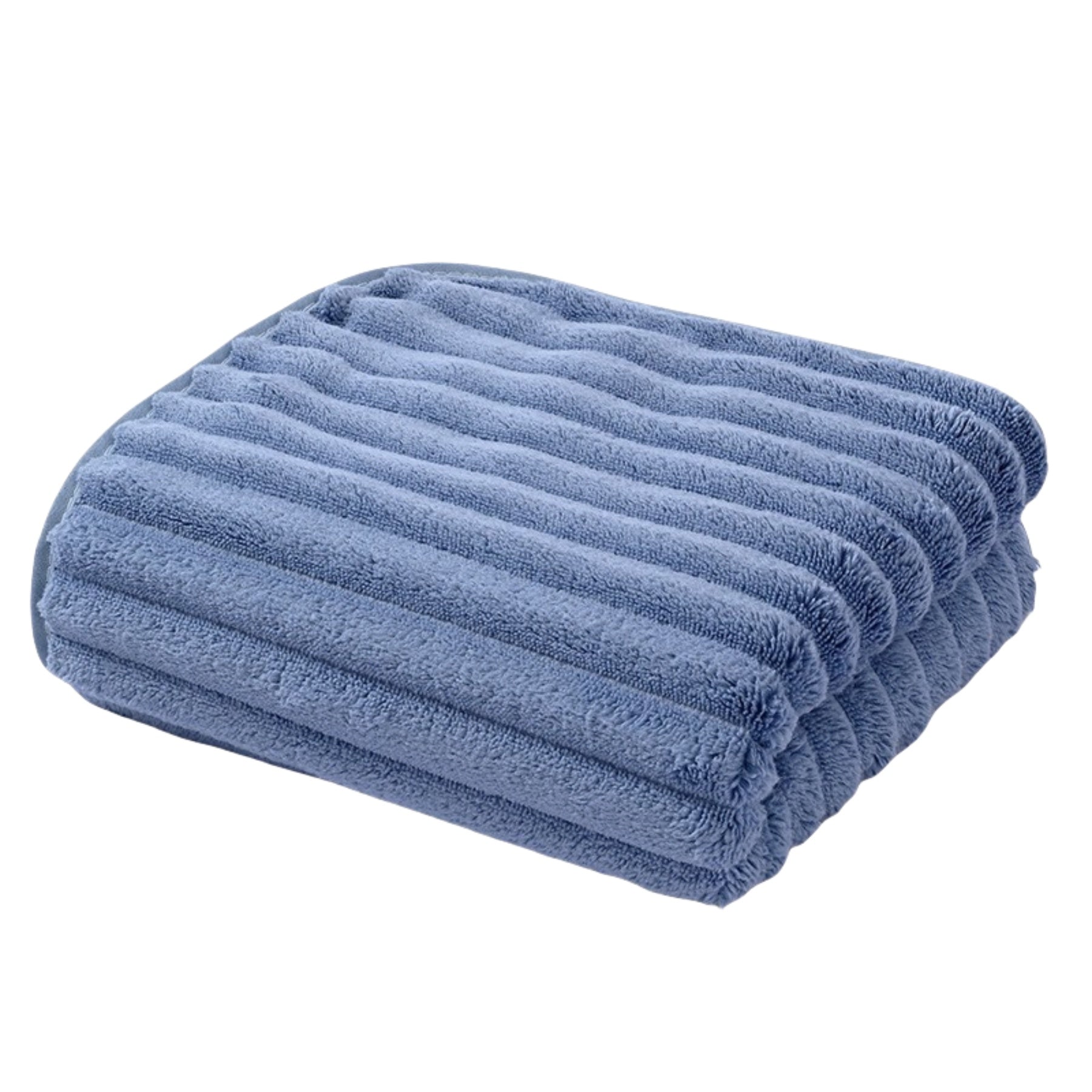 Coral Velvet Bath Towel