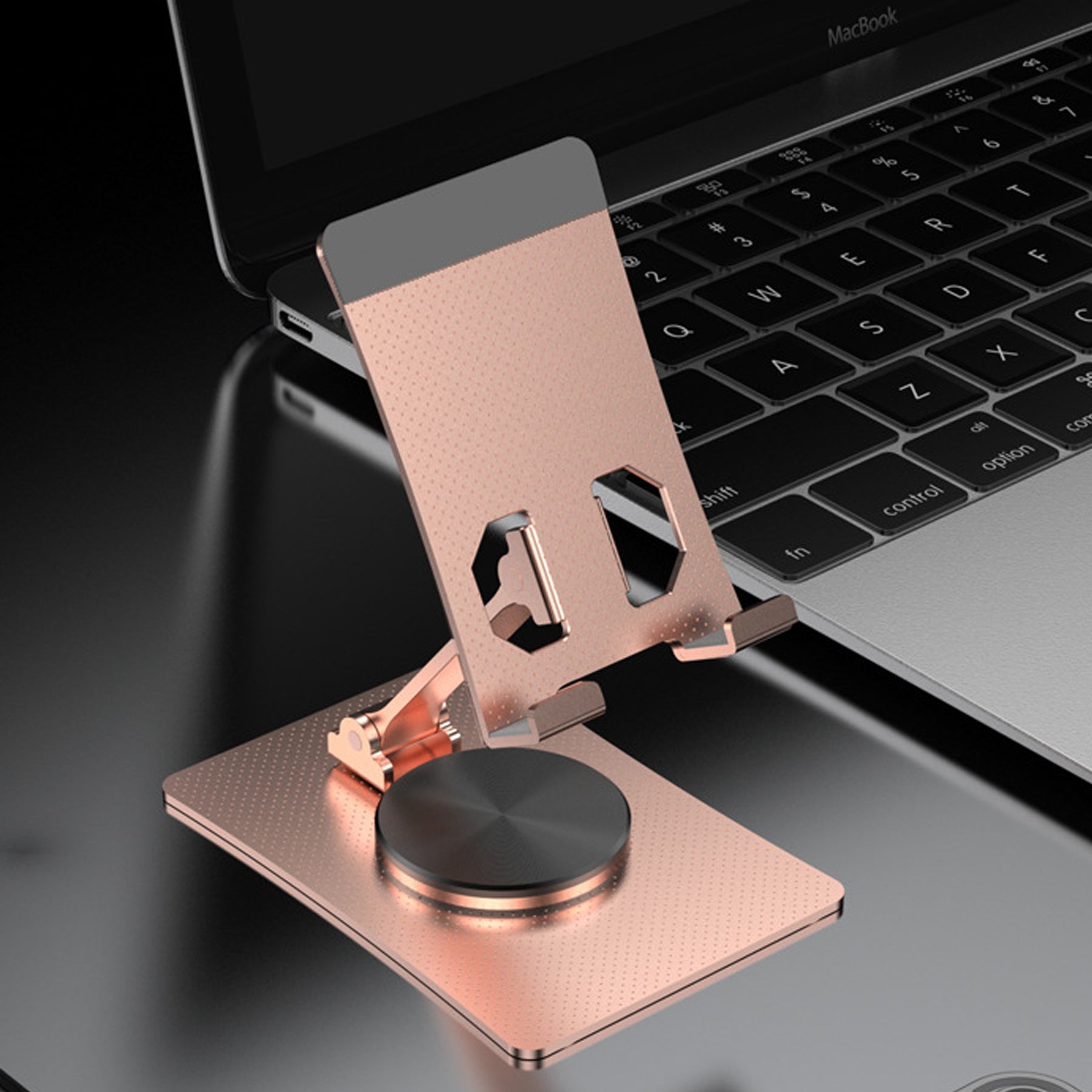 Aluminum Alloy Rotating Folding Phone Holder