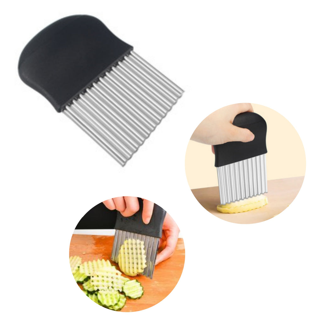 Crinkle Cutter For Potato Veggies