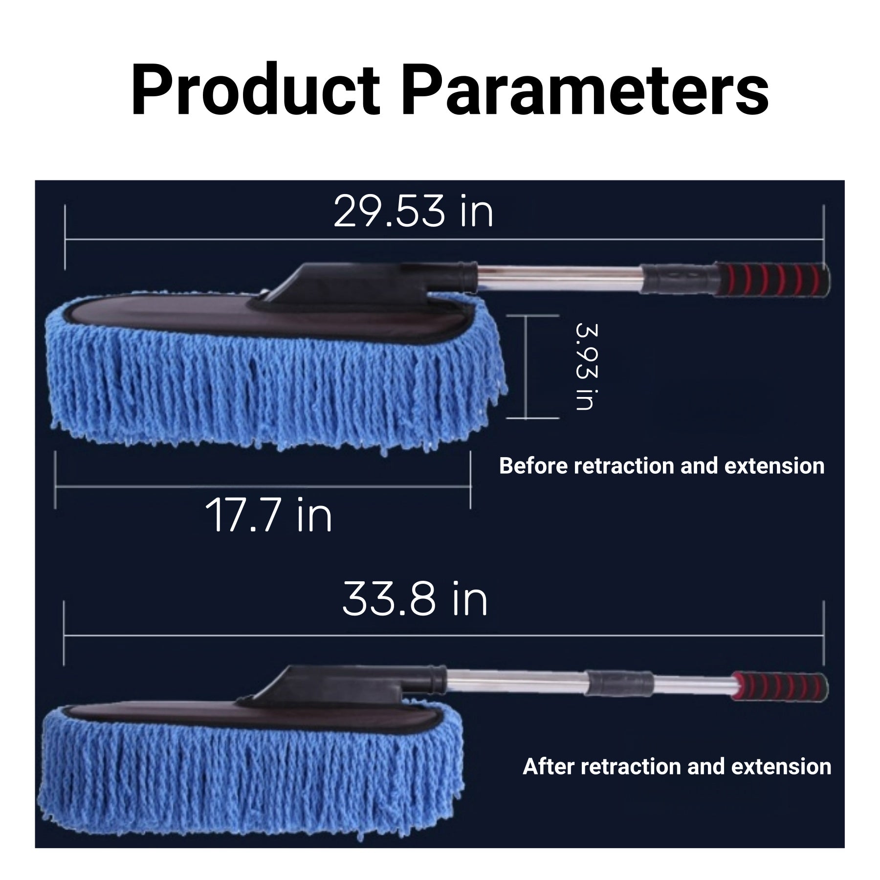 Long-handled Brush For Car Washing