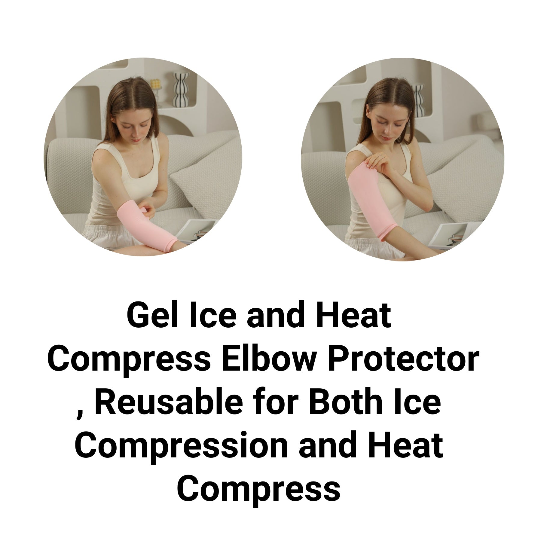 Elastic Compression Ice-pack Arm And Elbow Protector