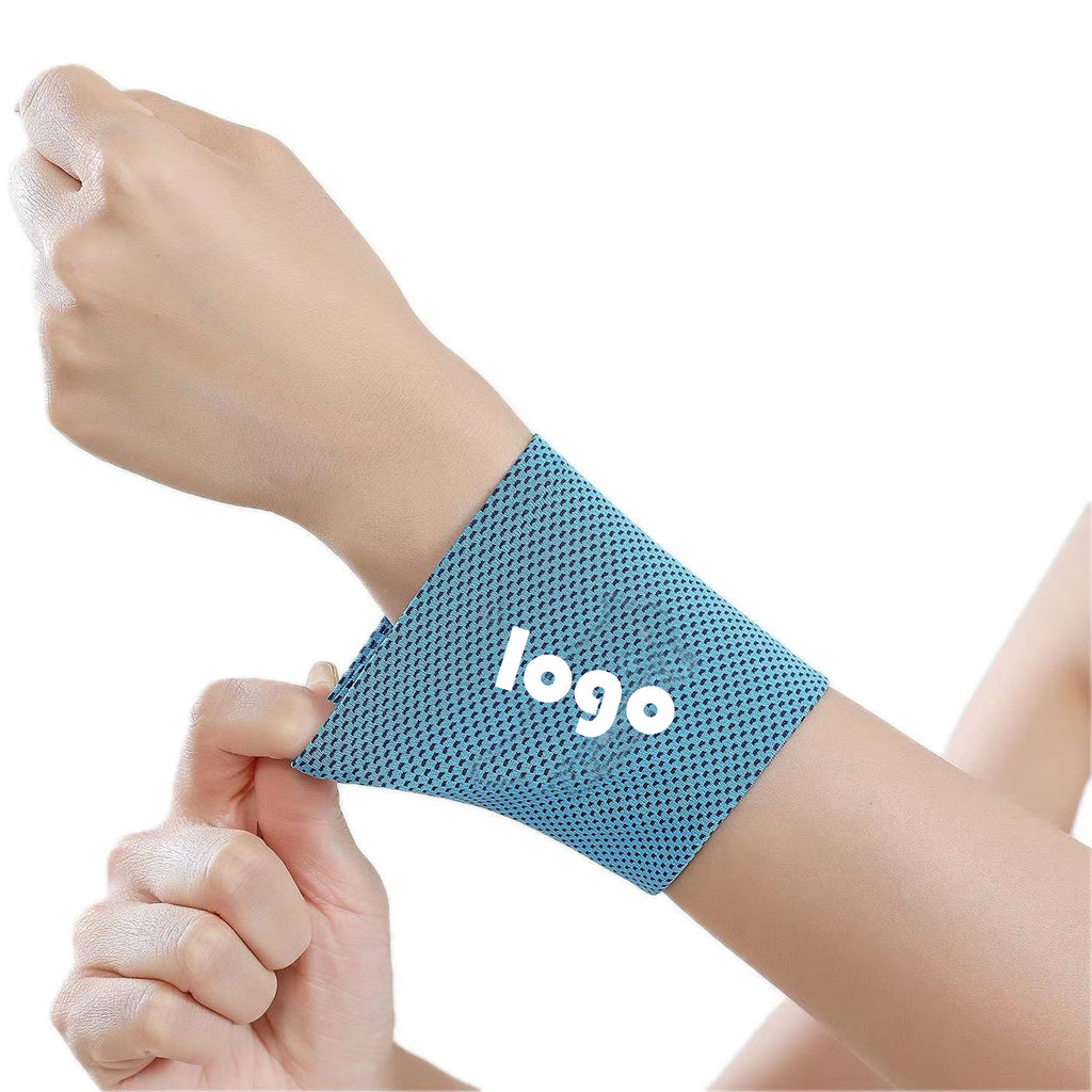 Sport Cooling Wristbands Exercise Wrist Sweatband