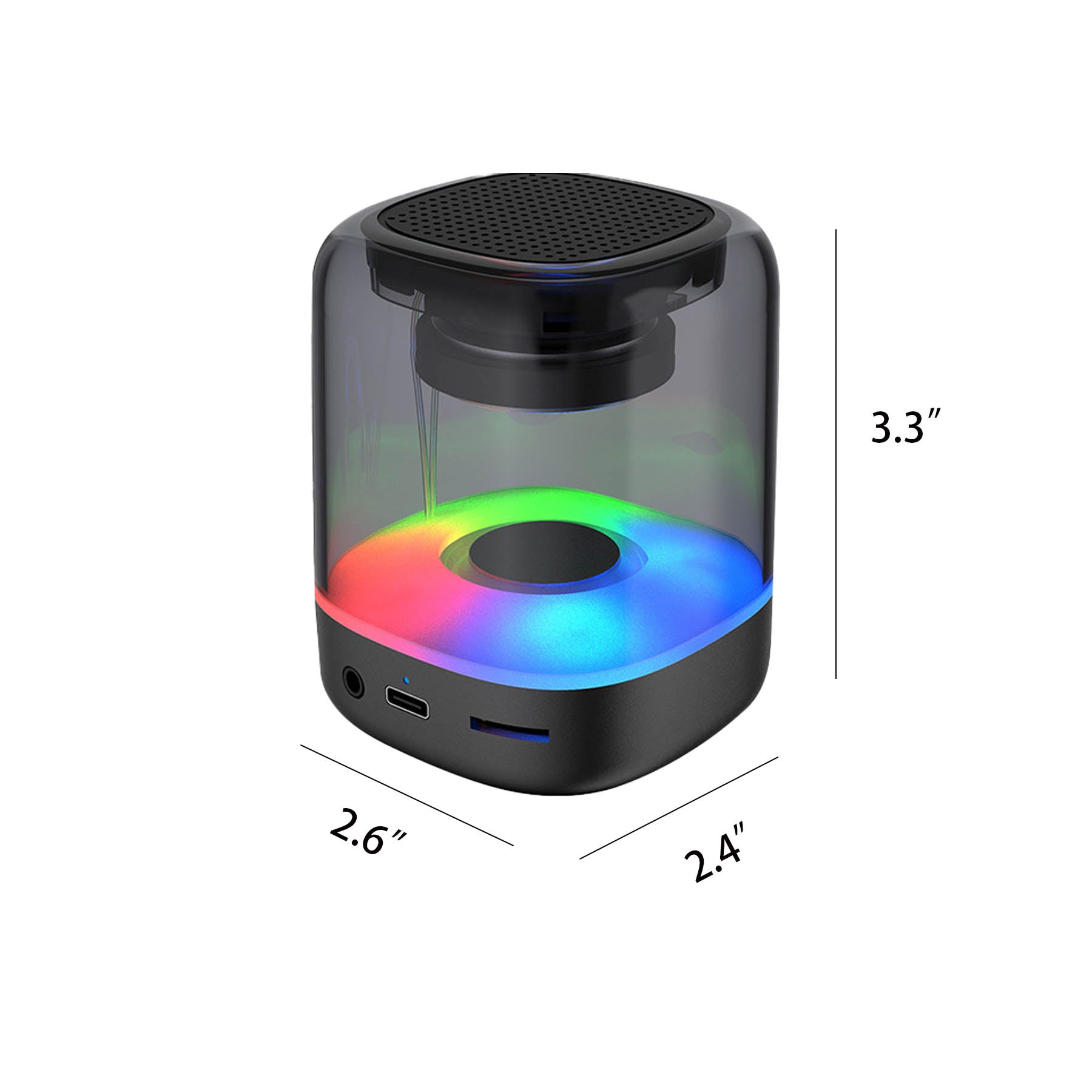 New Bt Speaker Wireless Small Stereo High Sound Quality