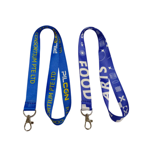 Buckle Polyester Custom Printed Lanyard
