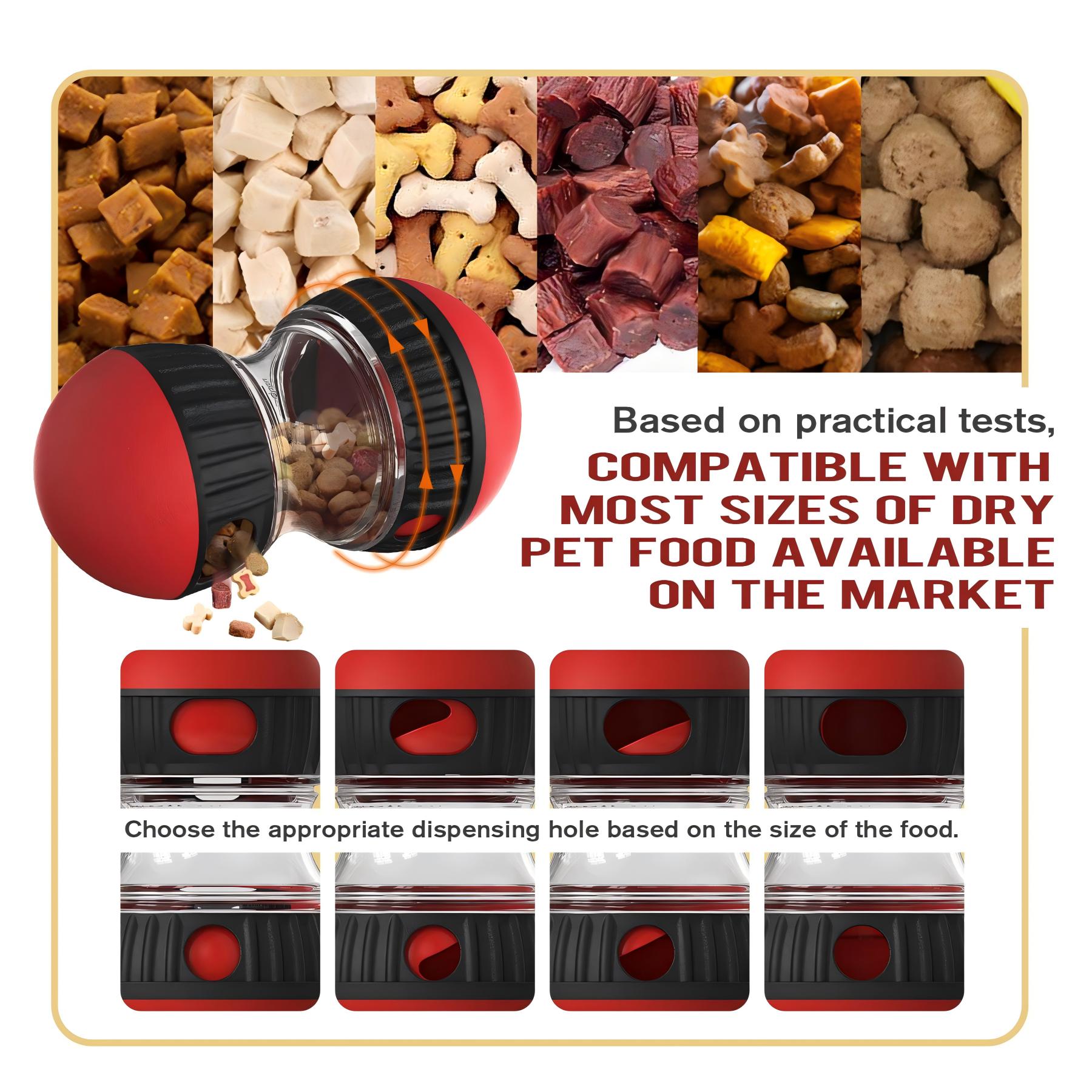 Food Puzzles Rolling Ball for Dogs