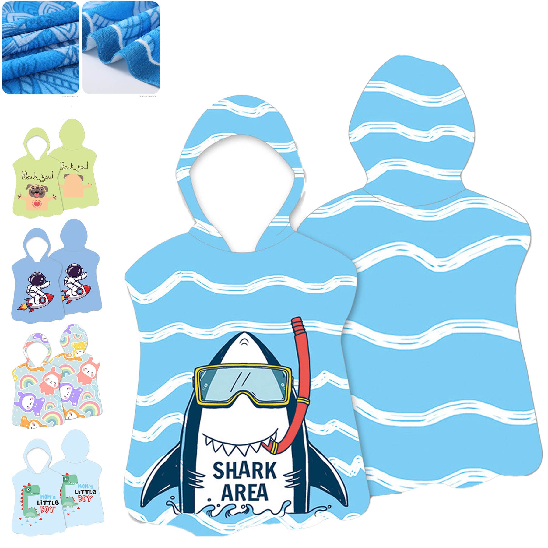 Cartoon Kids Bath Towel