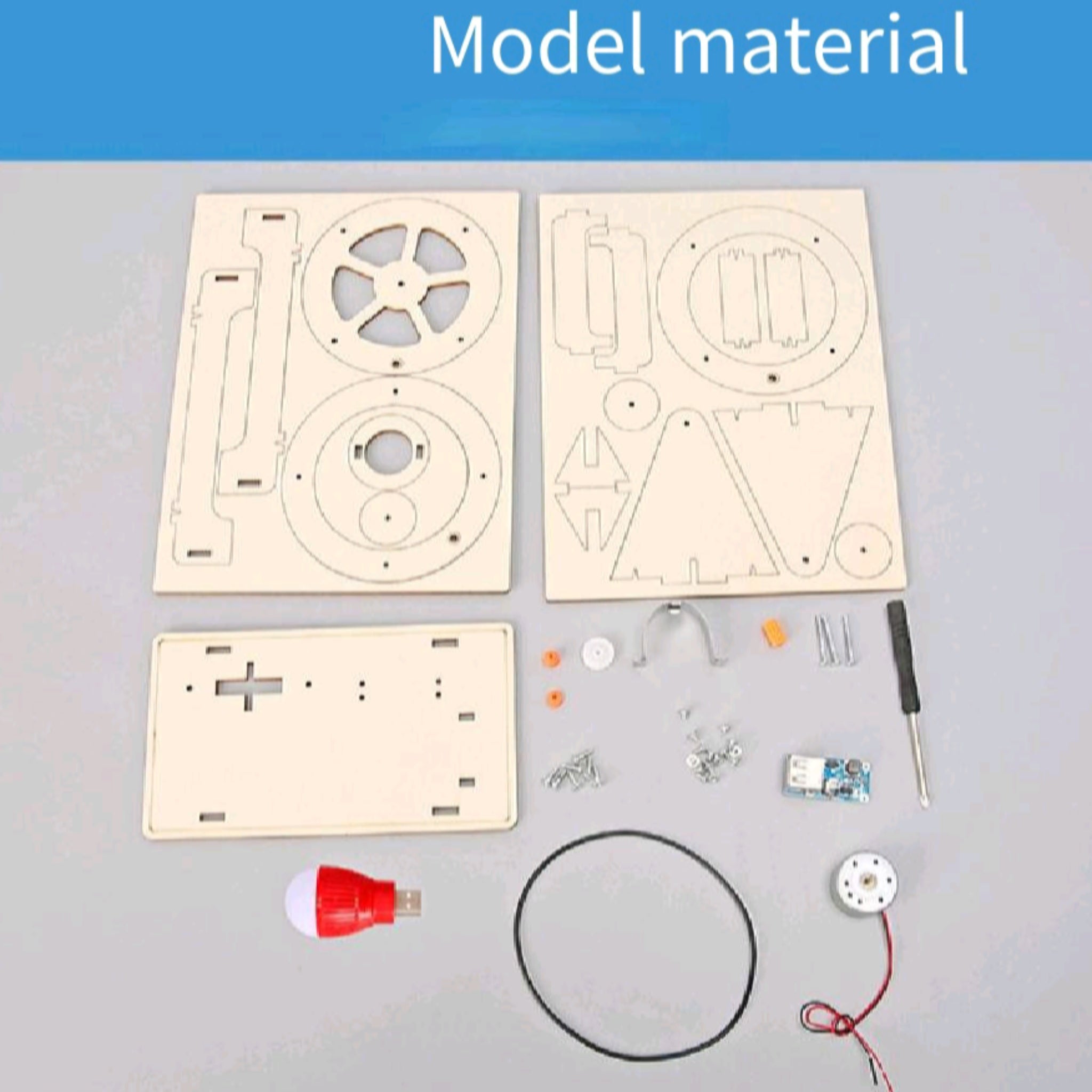 Student DIY Hand Cranked Generator