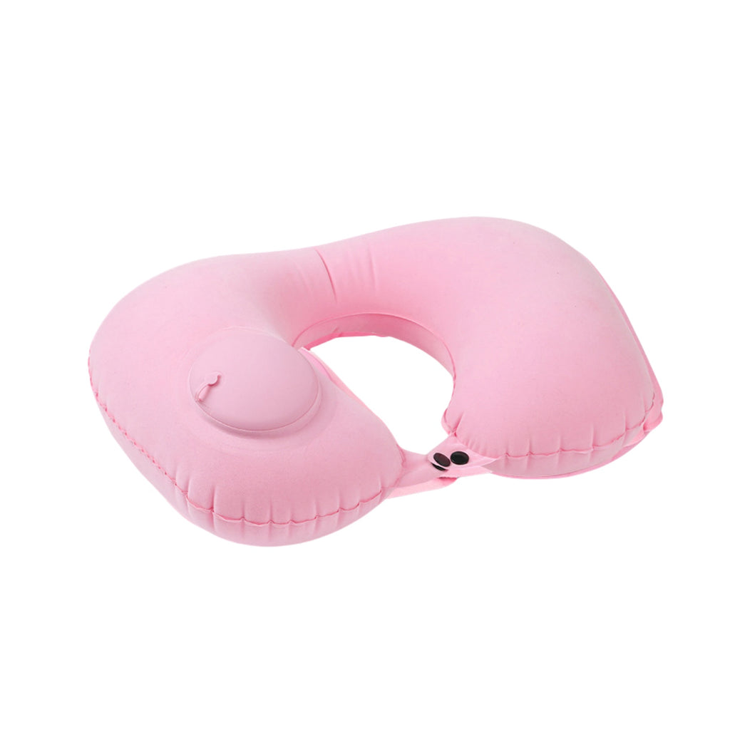 Portable Inflatable U-shaped Neck Pillow