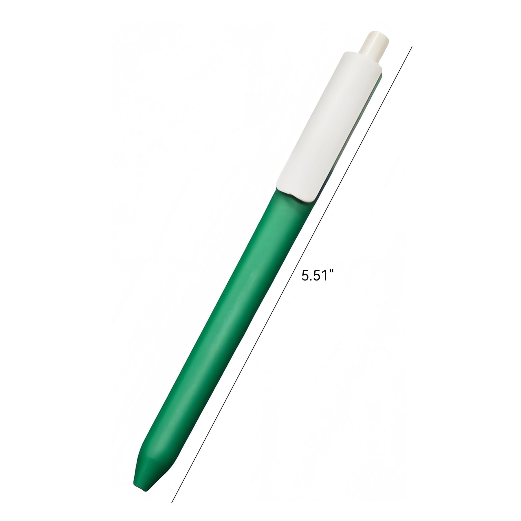 Large Clip Retractable Ballpoint Pen