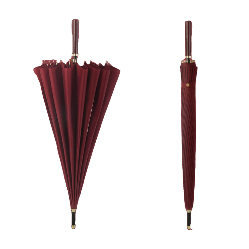 Super Wind-Resistant Auto Straight Pole Umbrella