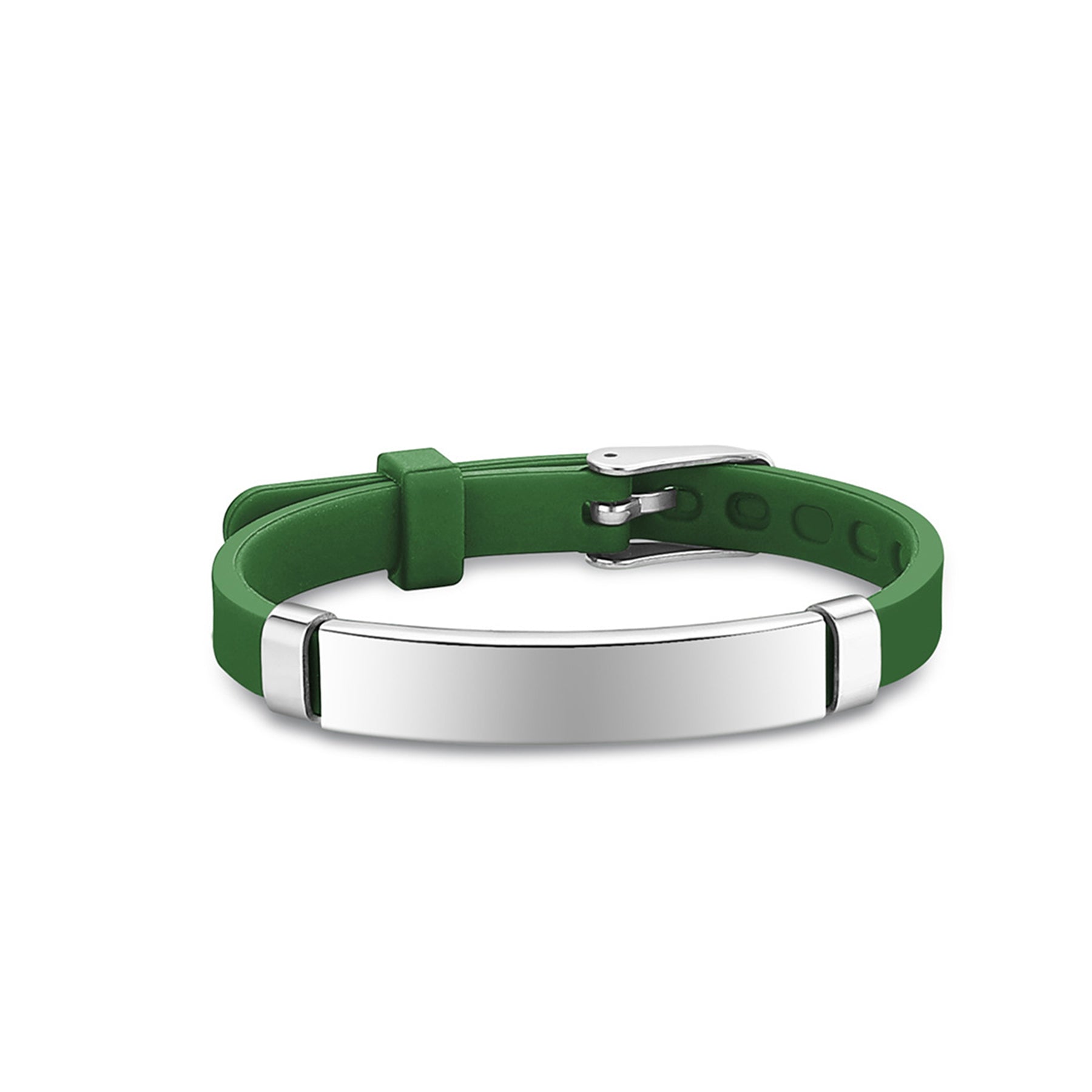 Children's Anti-Loss Multi-Color Titanium Steel Silicone Wristband