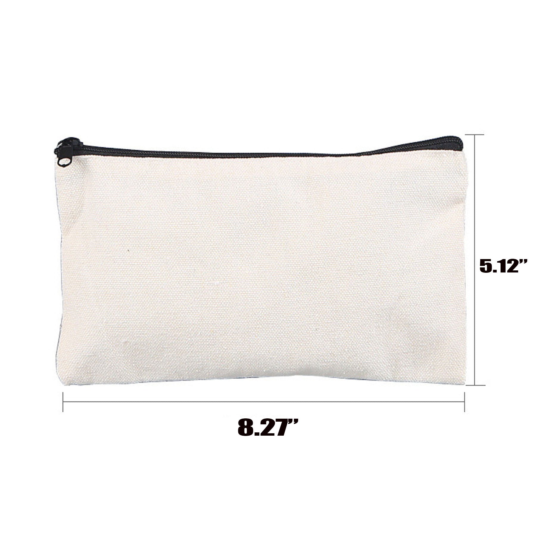Blank Diy Canvas Pencil Case