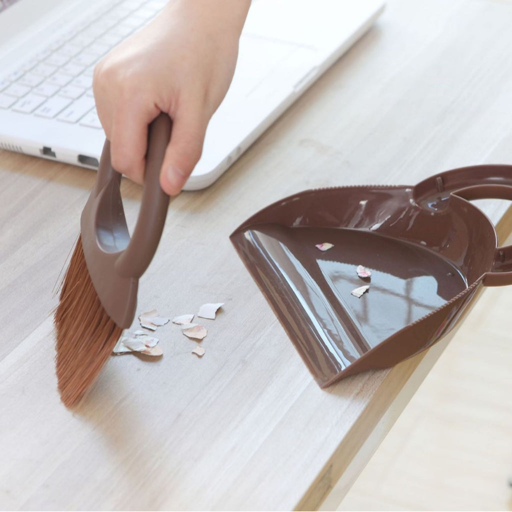 Home Desktop Cleaning Broom Dustpan Set