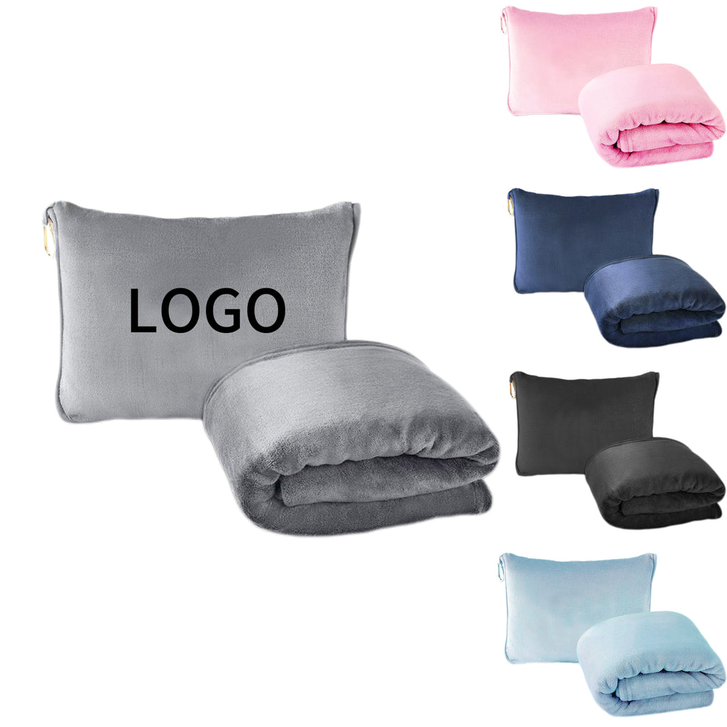 Foldable 2-in-1 Storage Blanket Combines