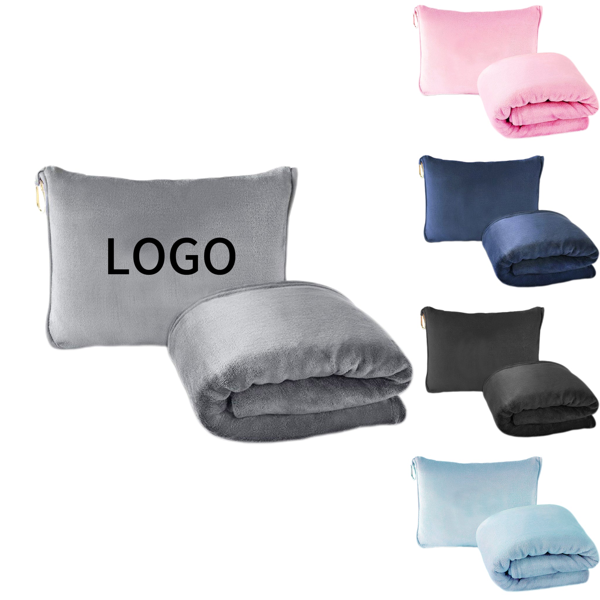 Foldable 2-in-1 Storage Blanket Combines