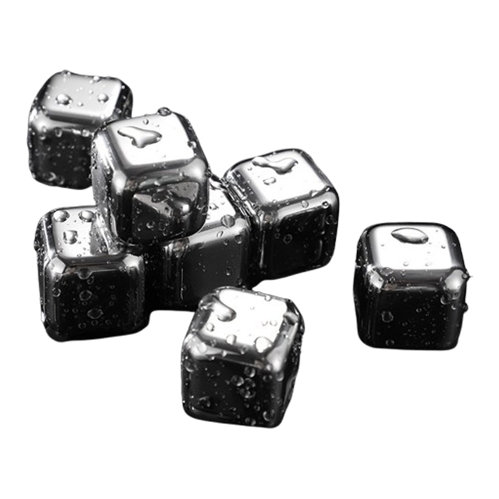 Four Square Stainless Steel Cooling Blocks with Clamp