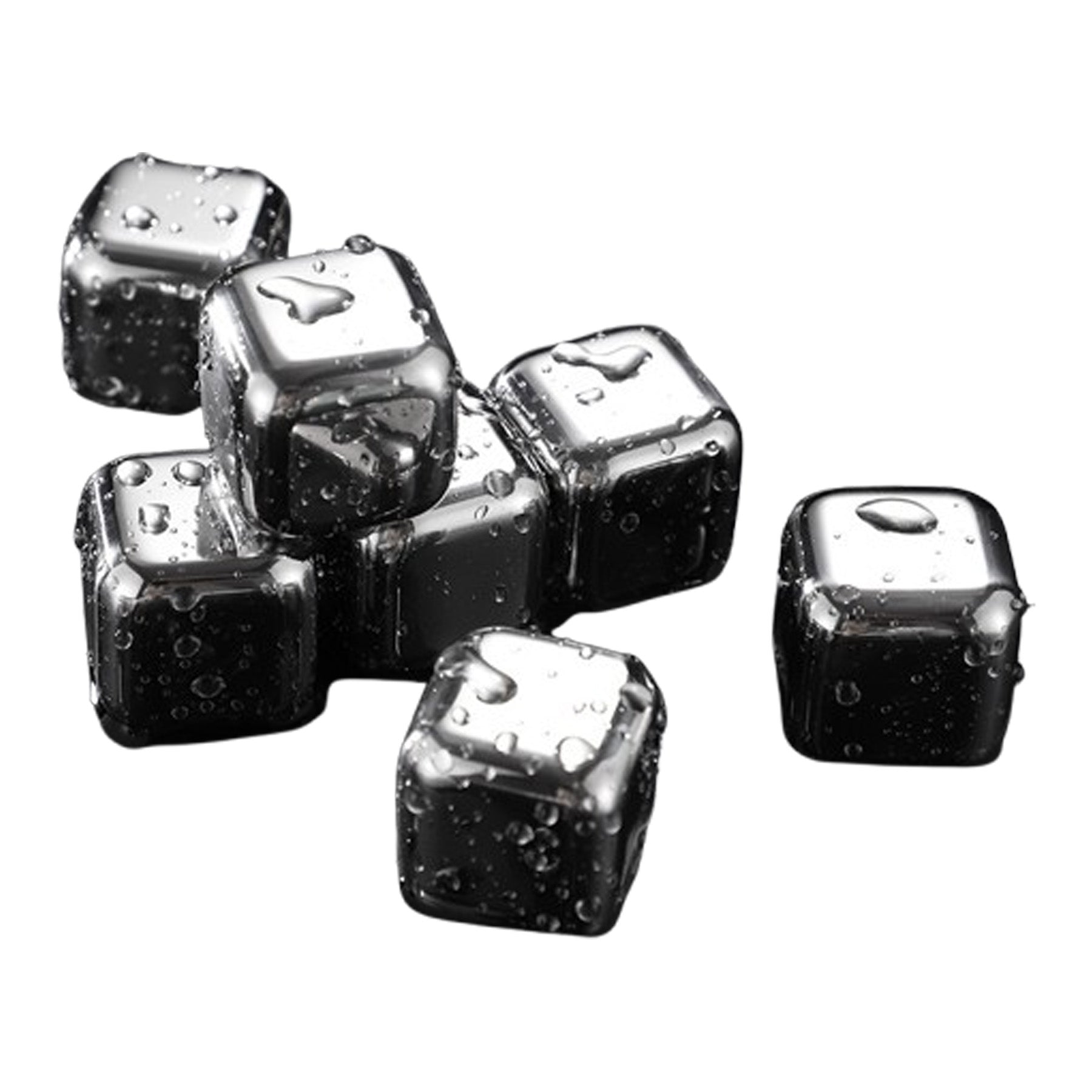 Four Square Stainless Steel Cooling Blocks with Clamp