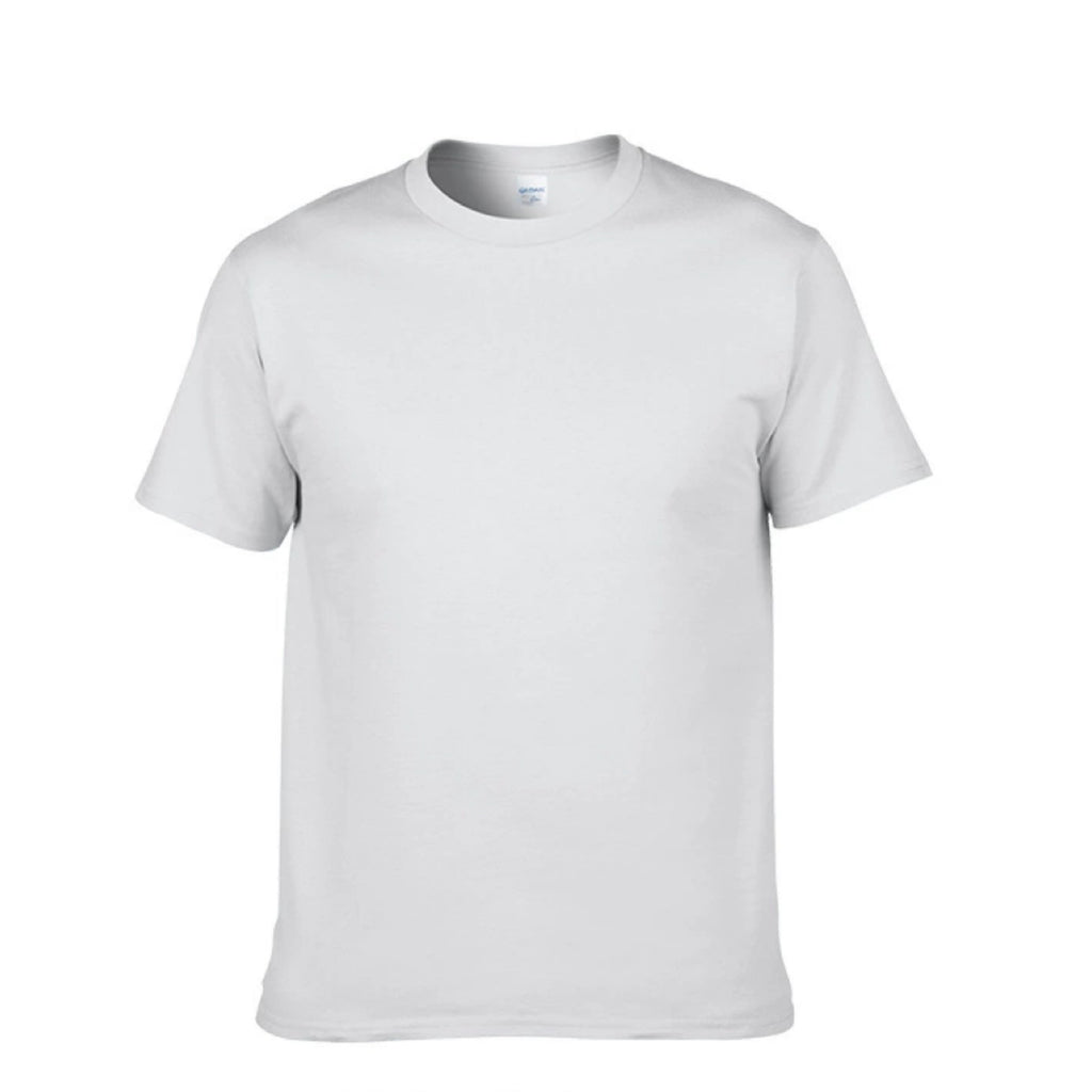 Plain Short-Sleeve T-Shirt Customization