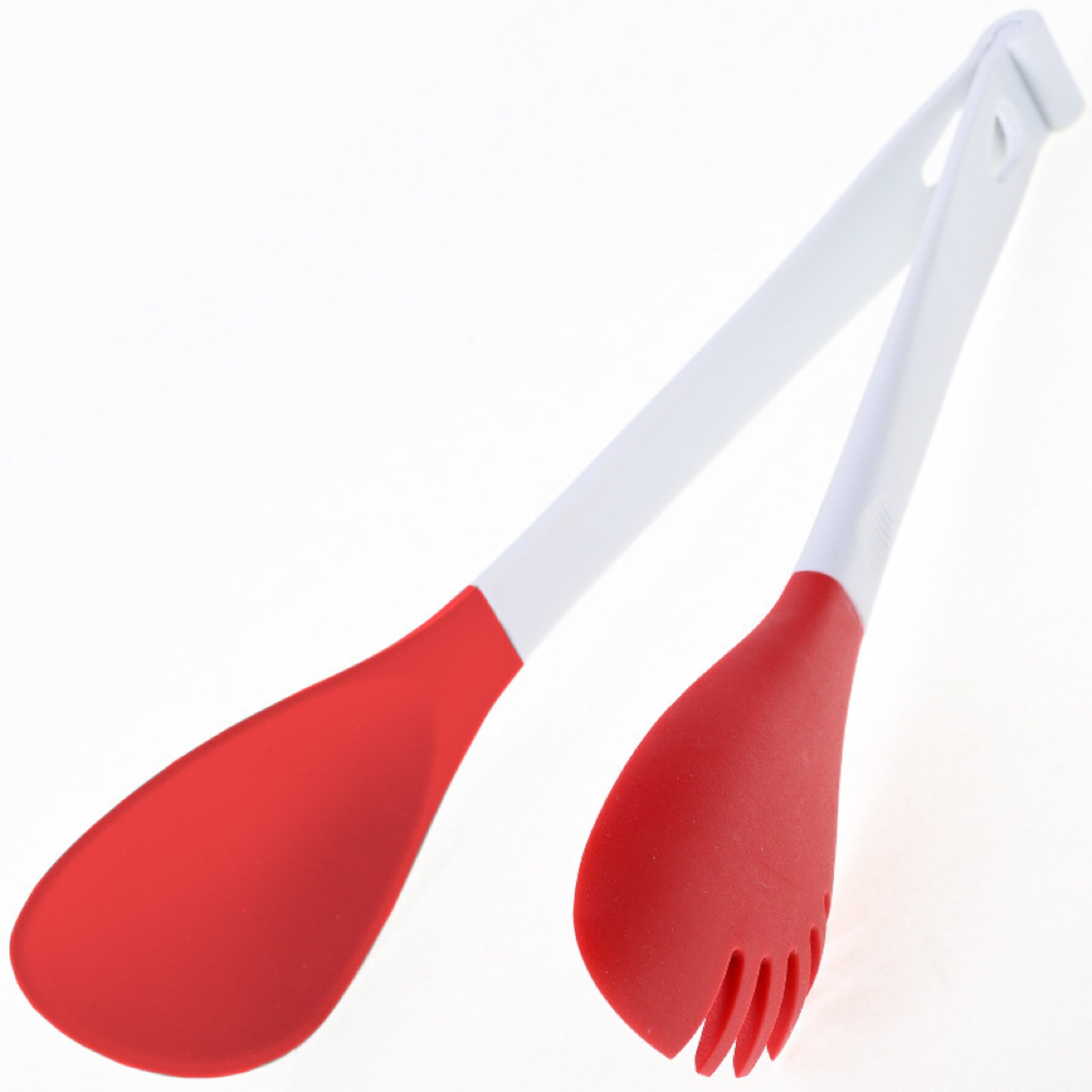 2-in-1 Silicone Food Tongs