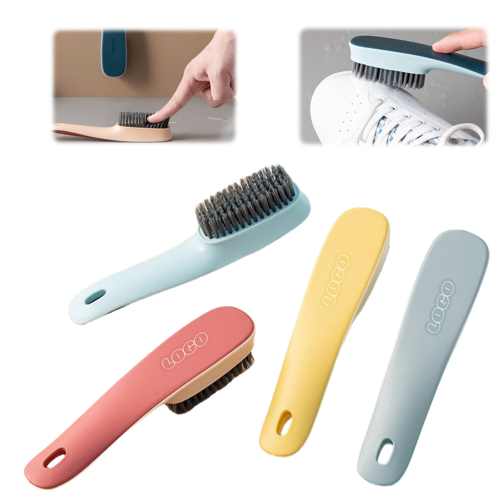 Plastic Long-Handled Shoe Brush