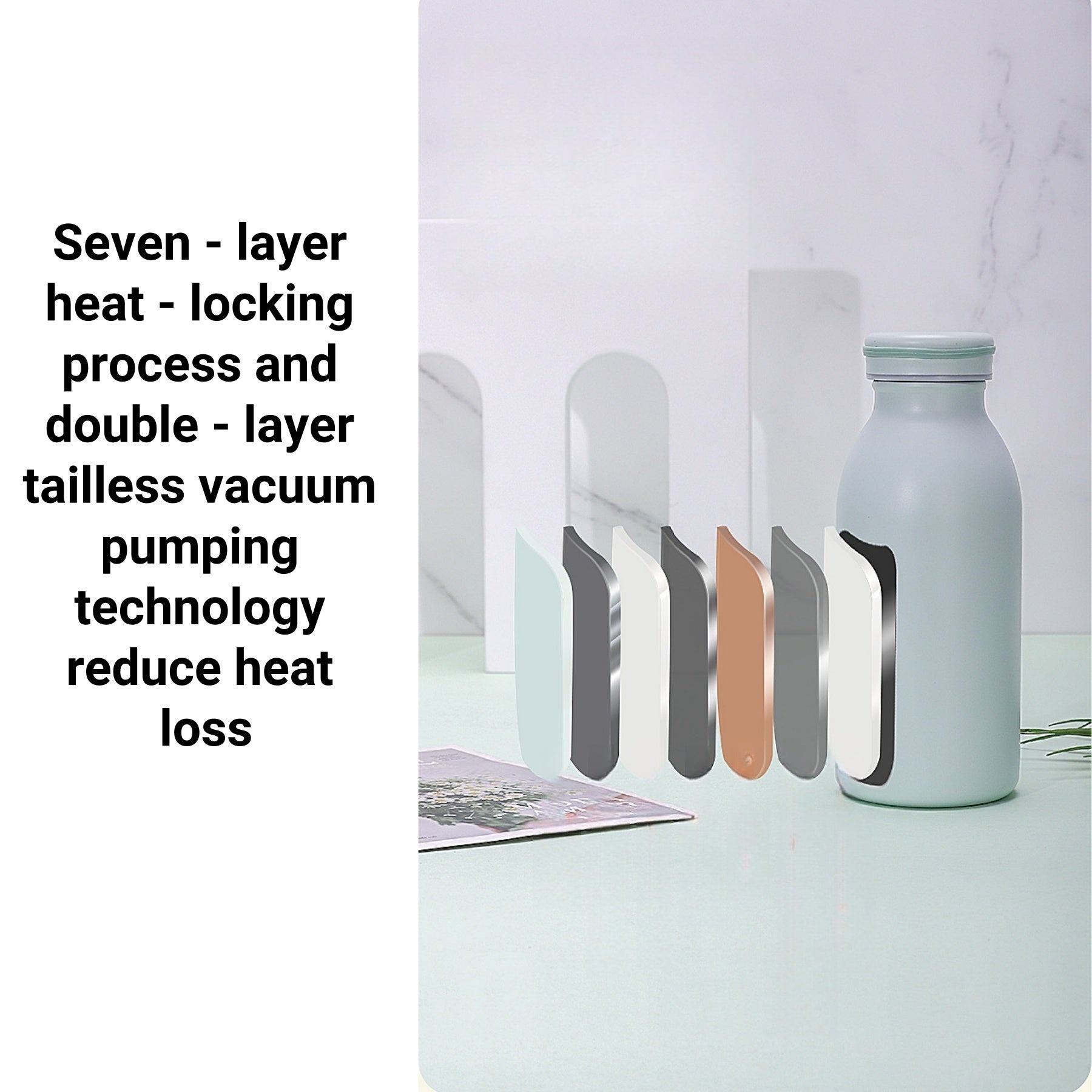 Double - layer Stainless Steel Insulated Cup