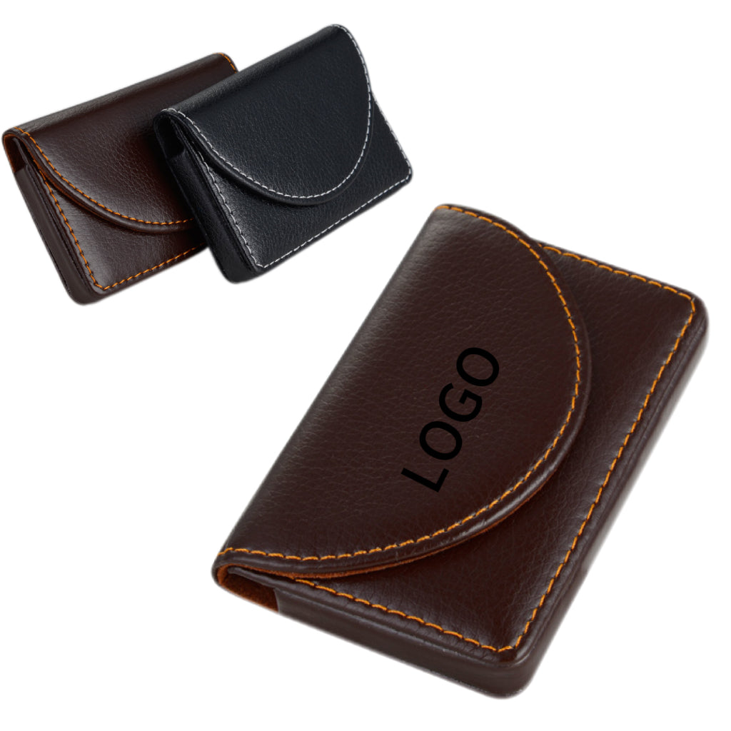 Stainless Steel Covered Business Card Holder