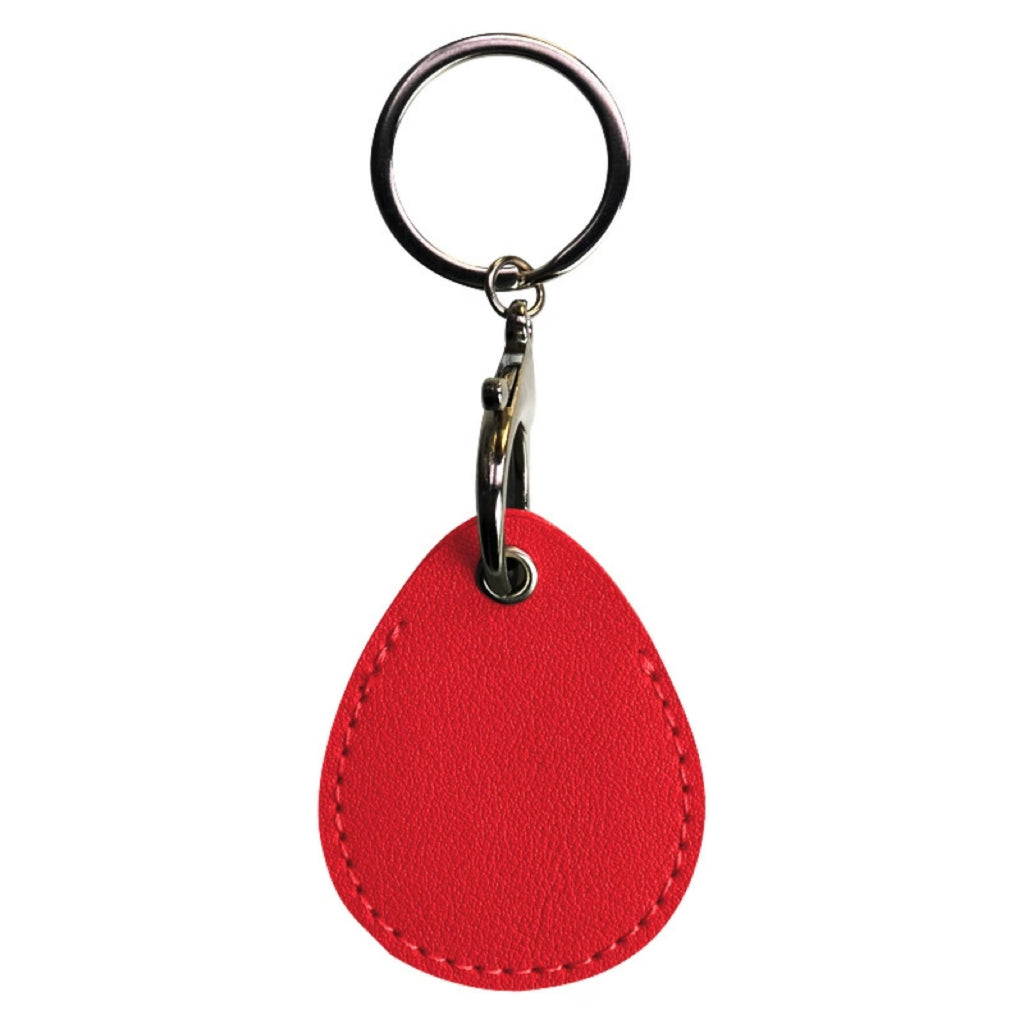 PU Leather Teardrop Card Holder